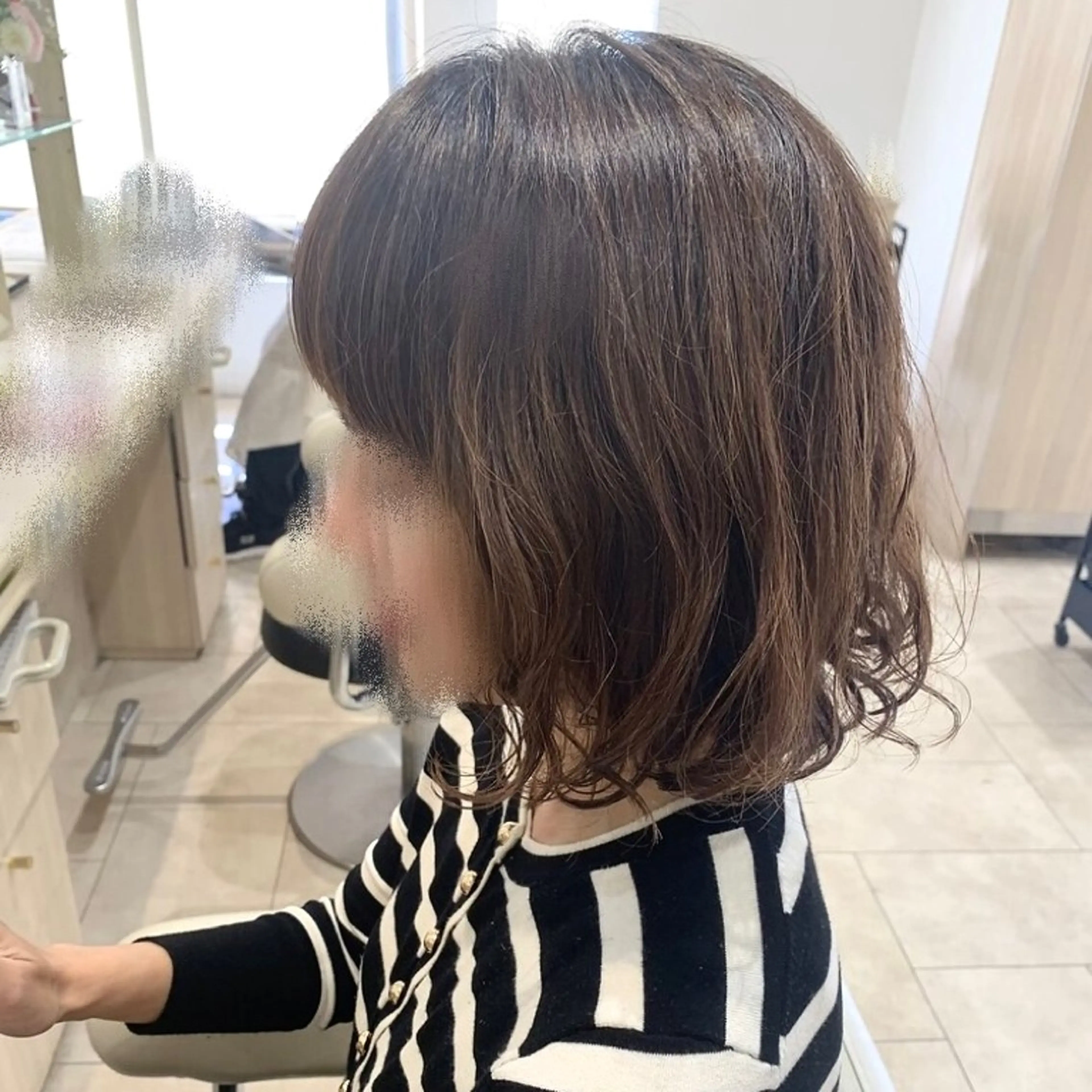 ミディアム ミディアムパーマ ♡ RUNA ♡ モデル募集中🍒ྀིのヘアスタイル