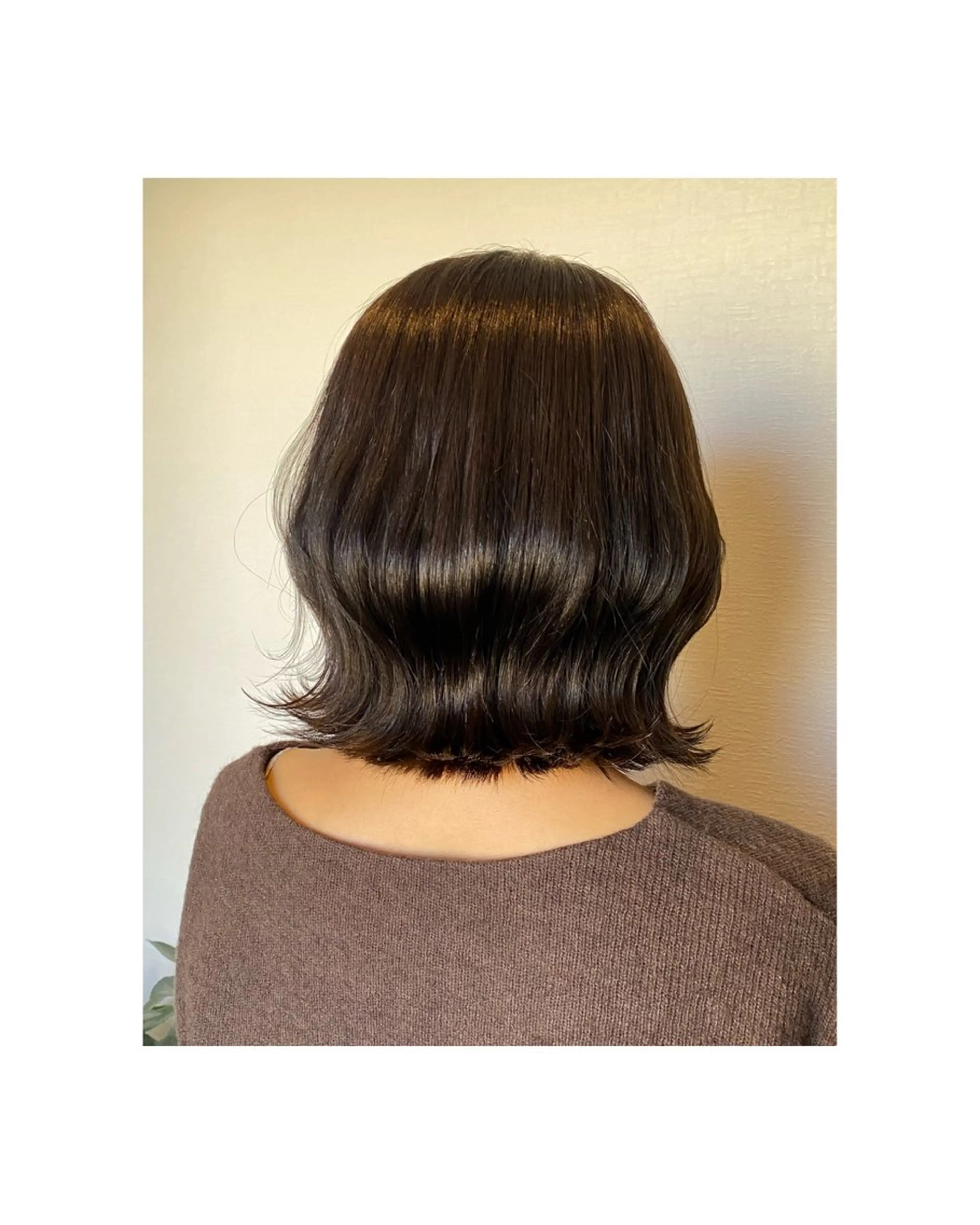 セミロング カラー ヘアアレンジ 🎀レイヤーカット/ 艶カラー/ﾕｶ🎀のヘアスタイル