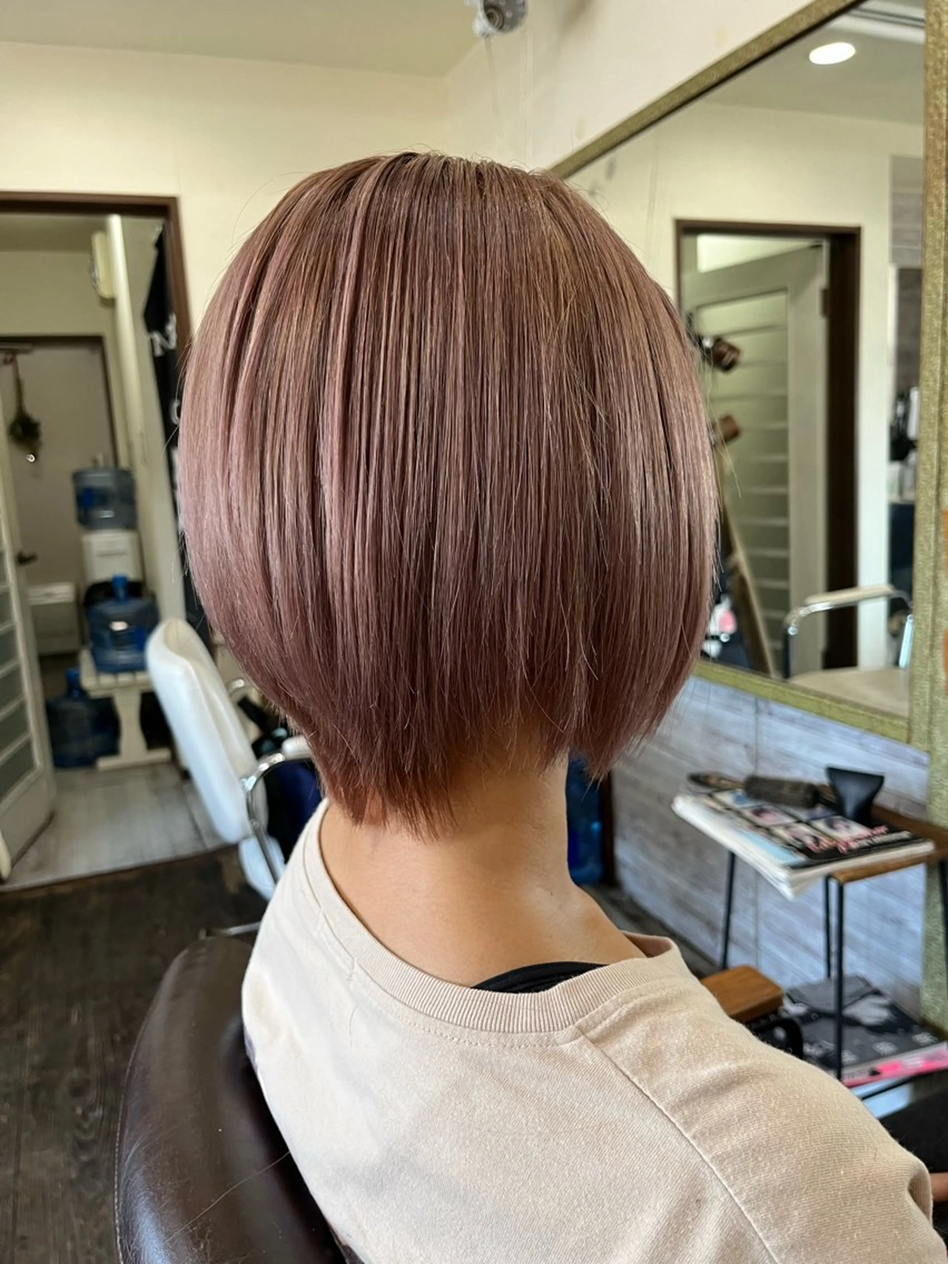 ショート カラー ヘアカラー 渡辺 健太のヘアスタイル