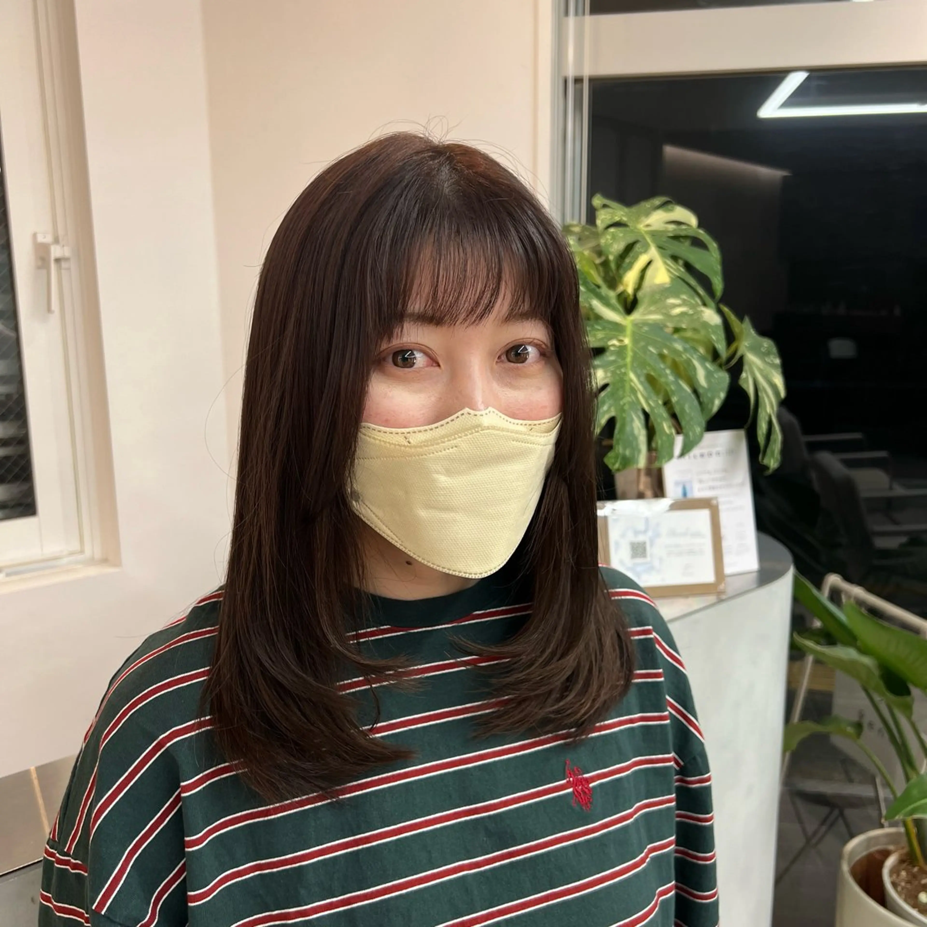 ミディアム カラー 小森聖奈 韓国風レイヤーカットのその他イメージ