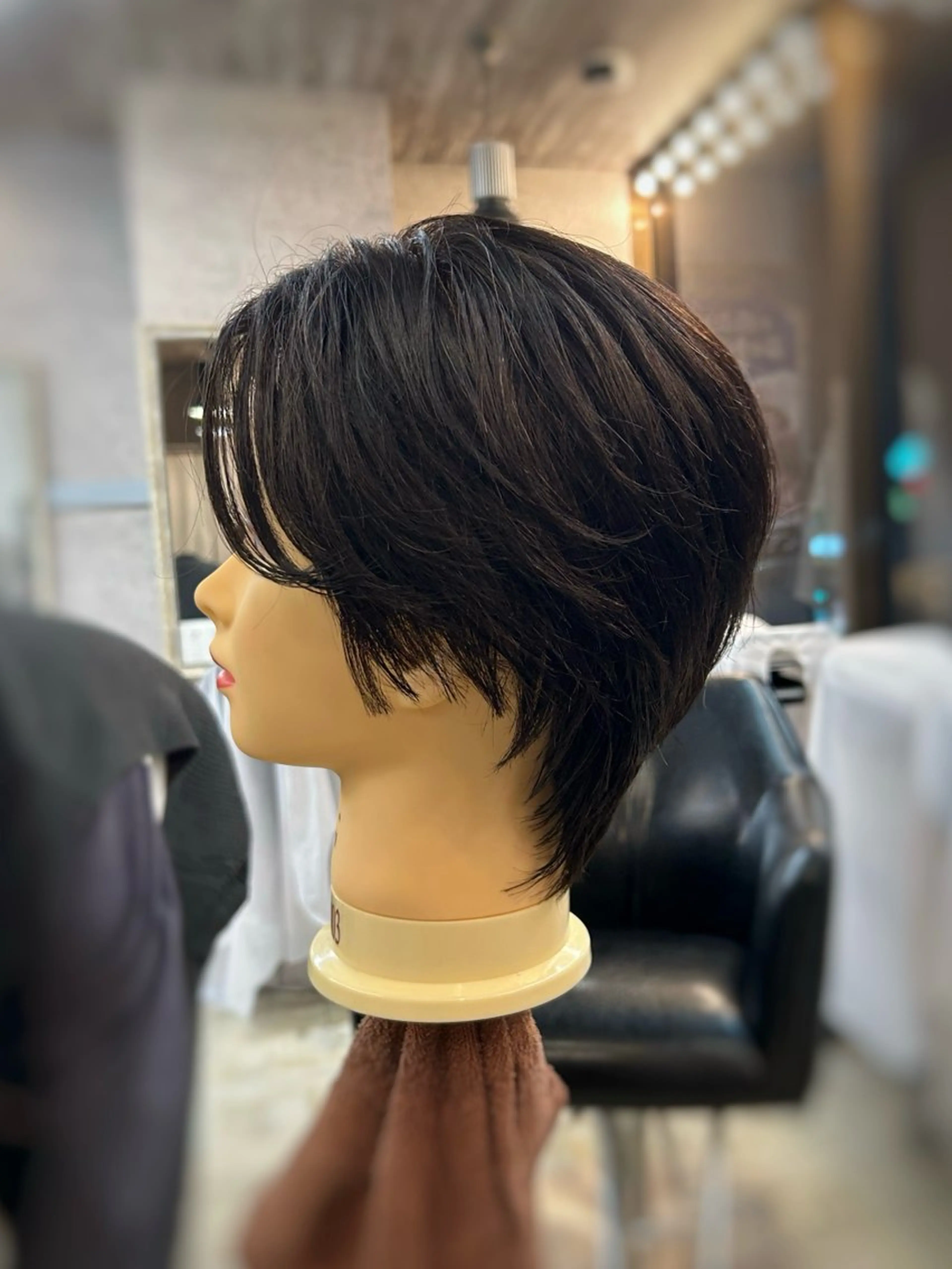 メンズ センターパート メンズウルフカット ウルフカット カット tiel 小山莉々のヘアスタイル