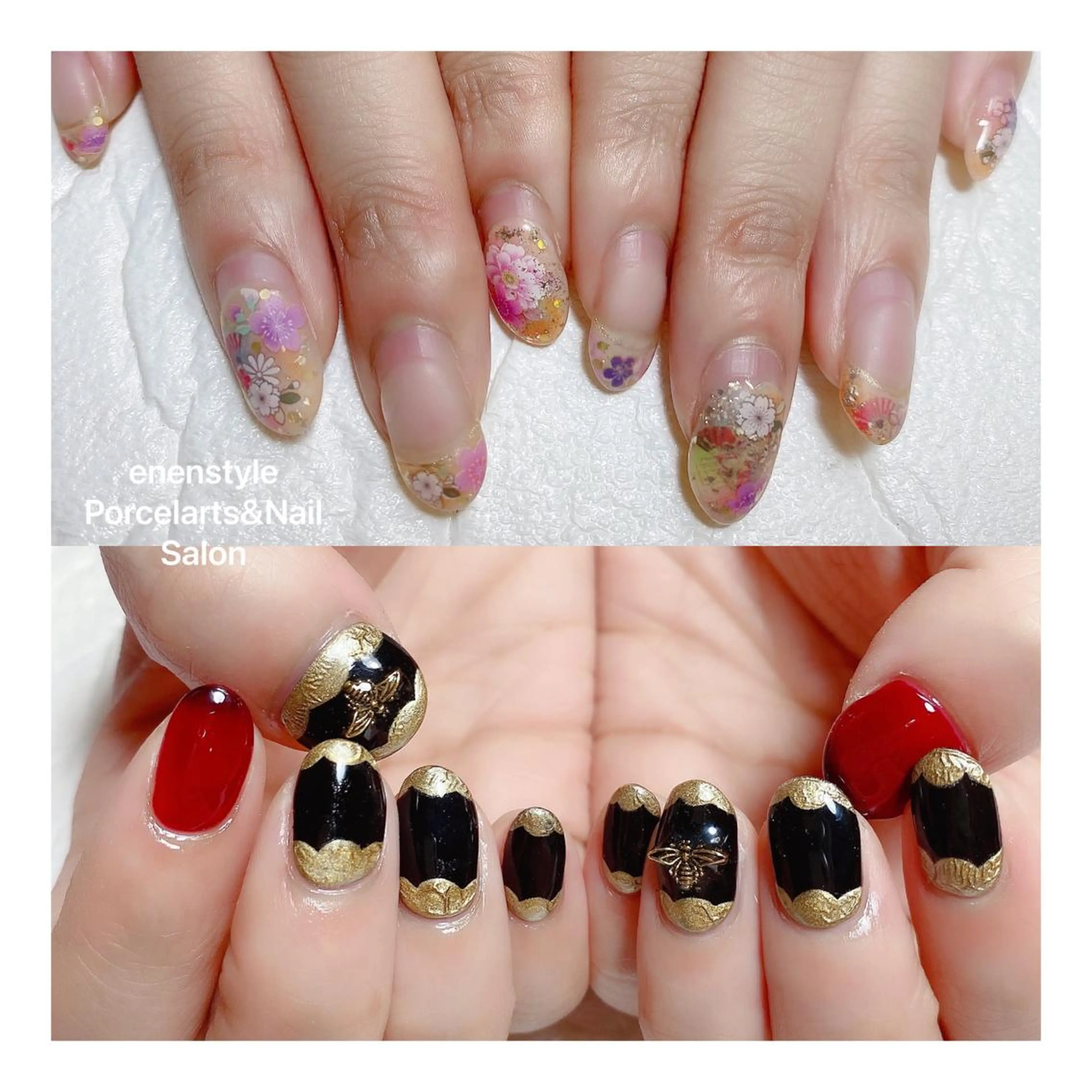 ショート ネイル ハンドネイル 👑enen style👑のネイルデザイン