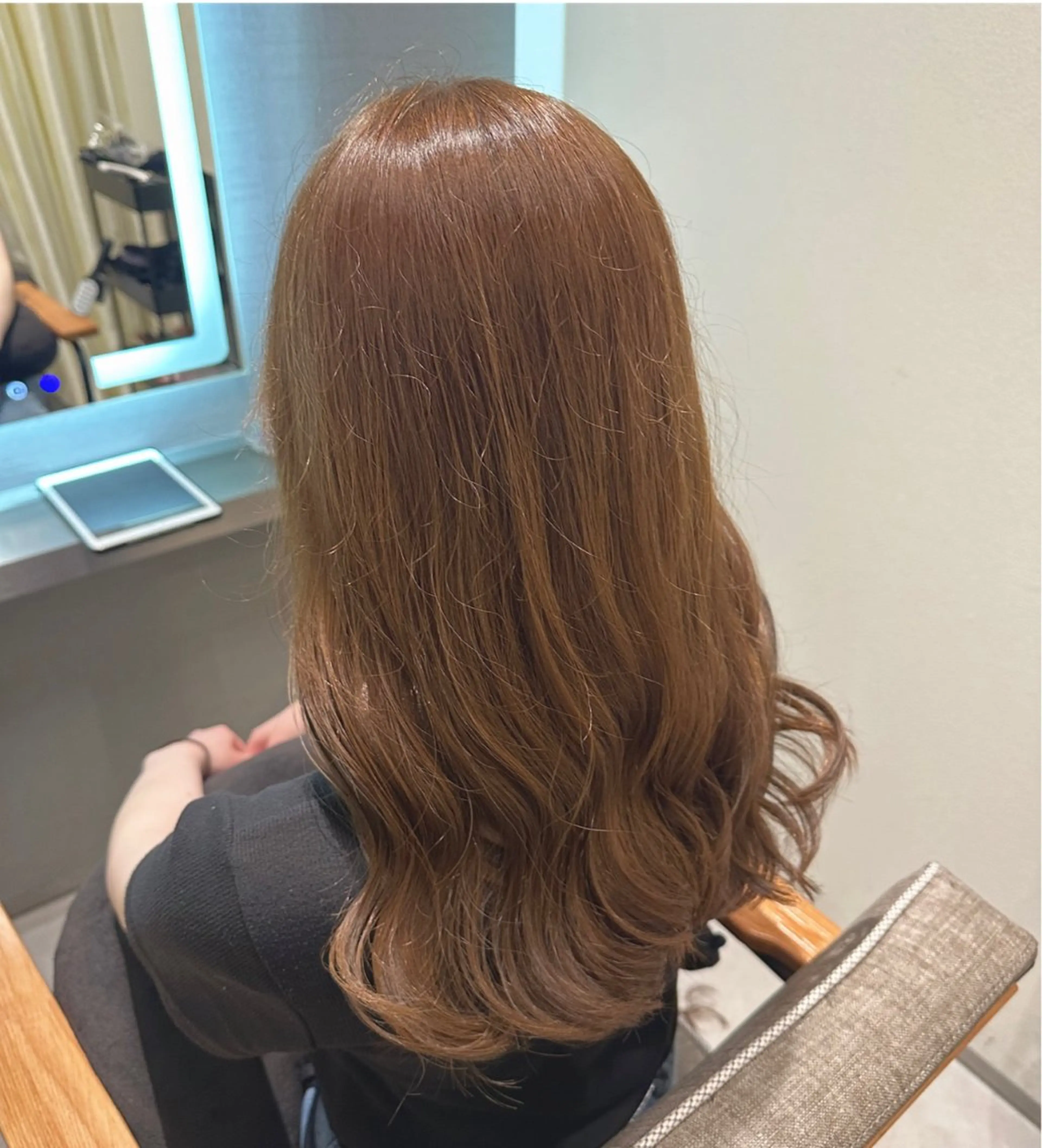 ロング カラー ヘアアレンジ ベージュカラー 🇰🇷韓国ｽﾀｲﾙ ﾚｲﾔｰ/ayanaのヘアスタイル