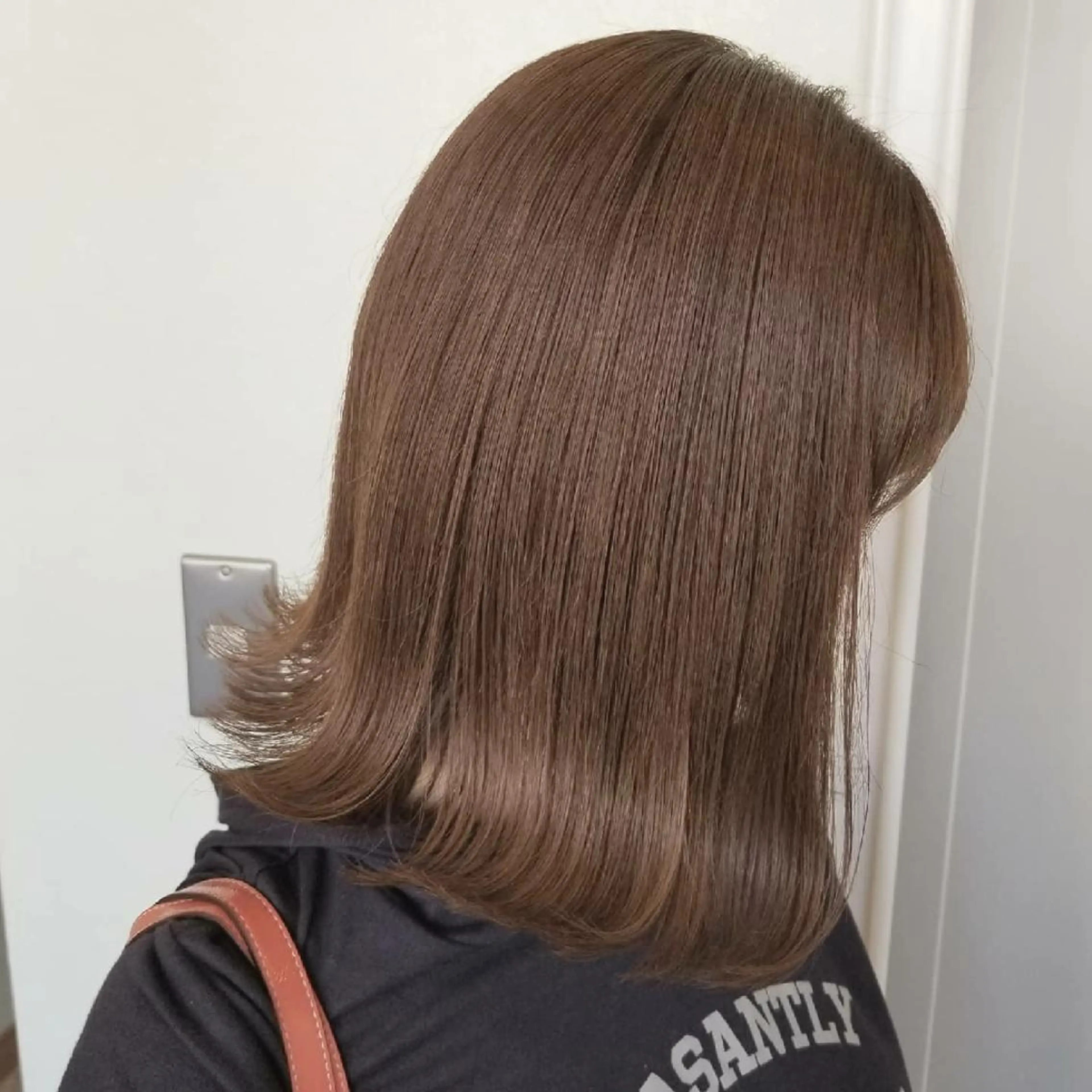 ミディアム カラー ベージュカラー ラベンダーカラー ラベンダーベージュ 【ネウィ天王寺 】seiyaのヘアスタイル