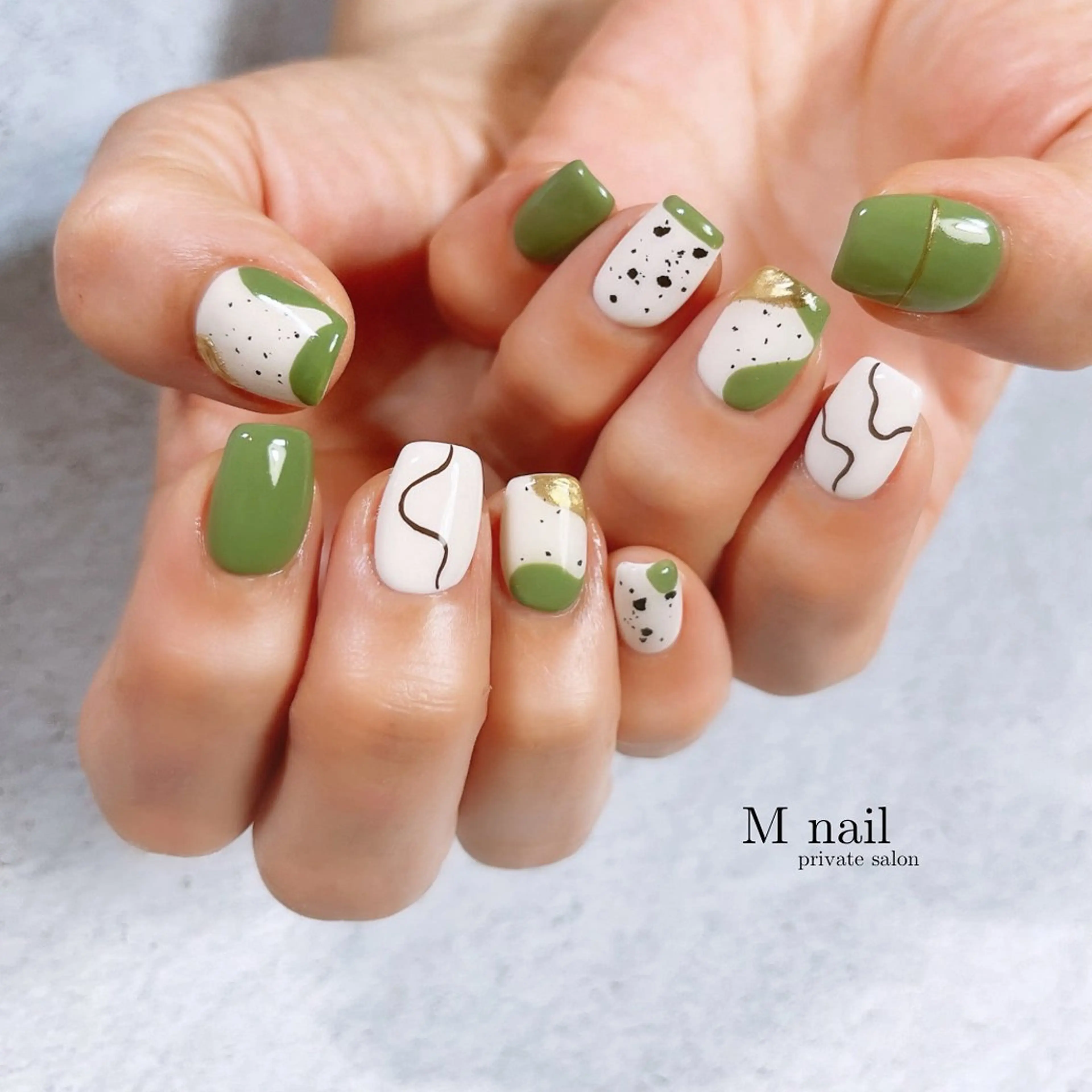 ネイル ハンドネイル M nailのネイルデザイン