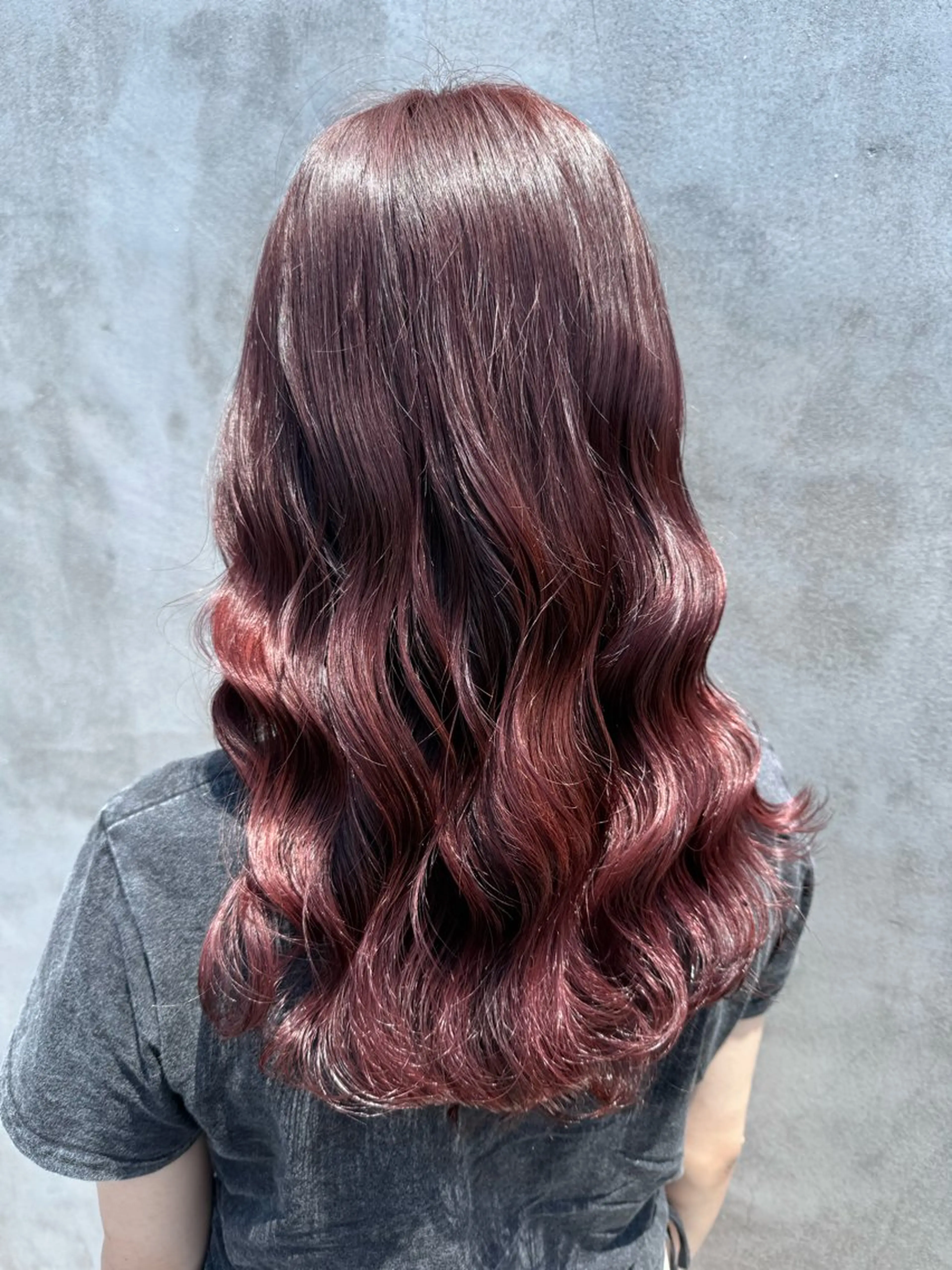 ロング 阿部 祐華のヘアスタイル