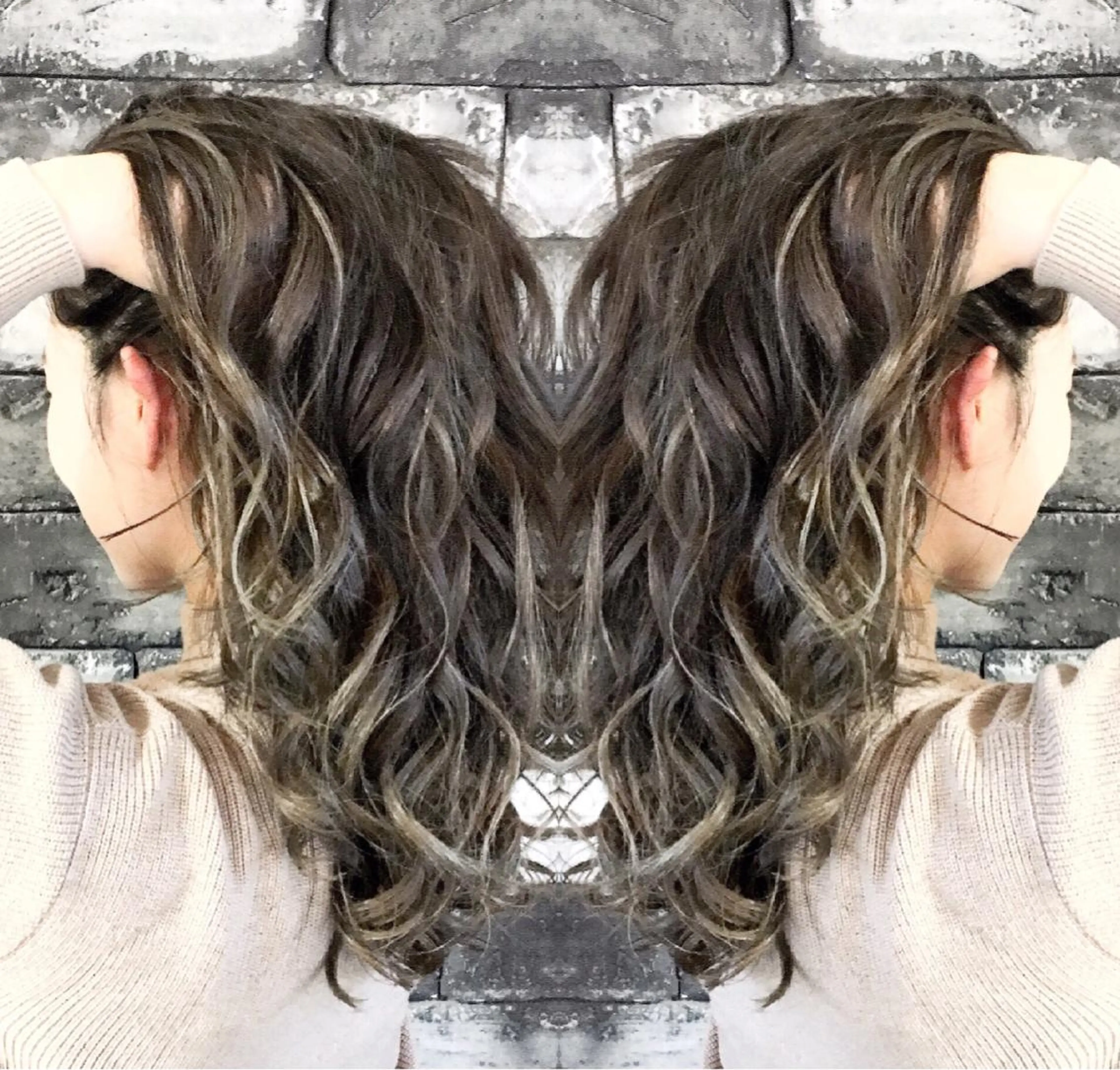 セミロング 外国人風カラー レイヤーカット ❤️千葉県代表❤️ 店長❤️柿本翔一朗のヘアスタイル