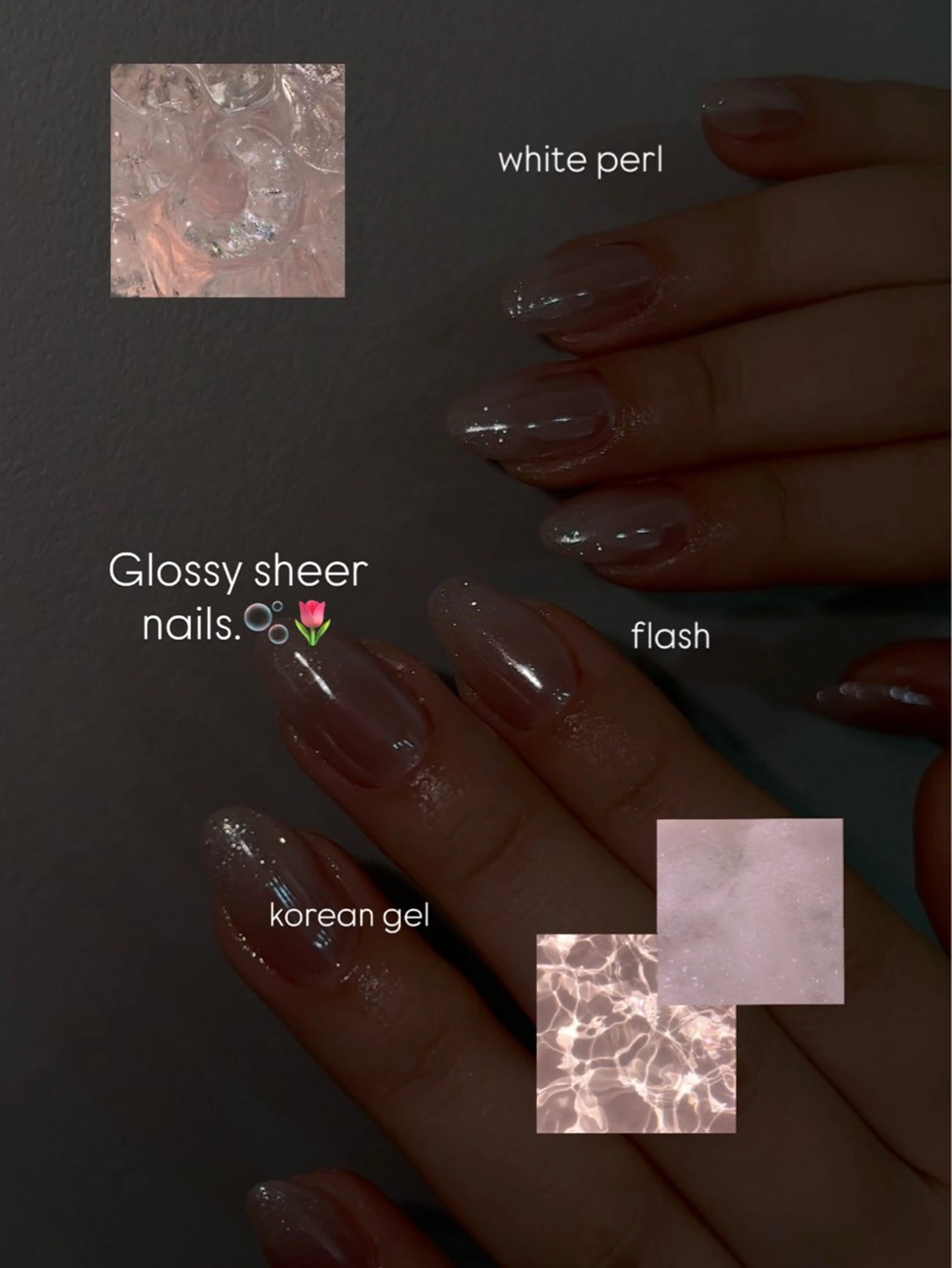 ネイル フラッシュネイル グラデーション 韓国ネイル ミラーネイル 春ネイル ハンドネイル Belle　Nail 【haluca】のネイルデザイン