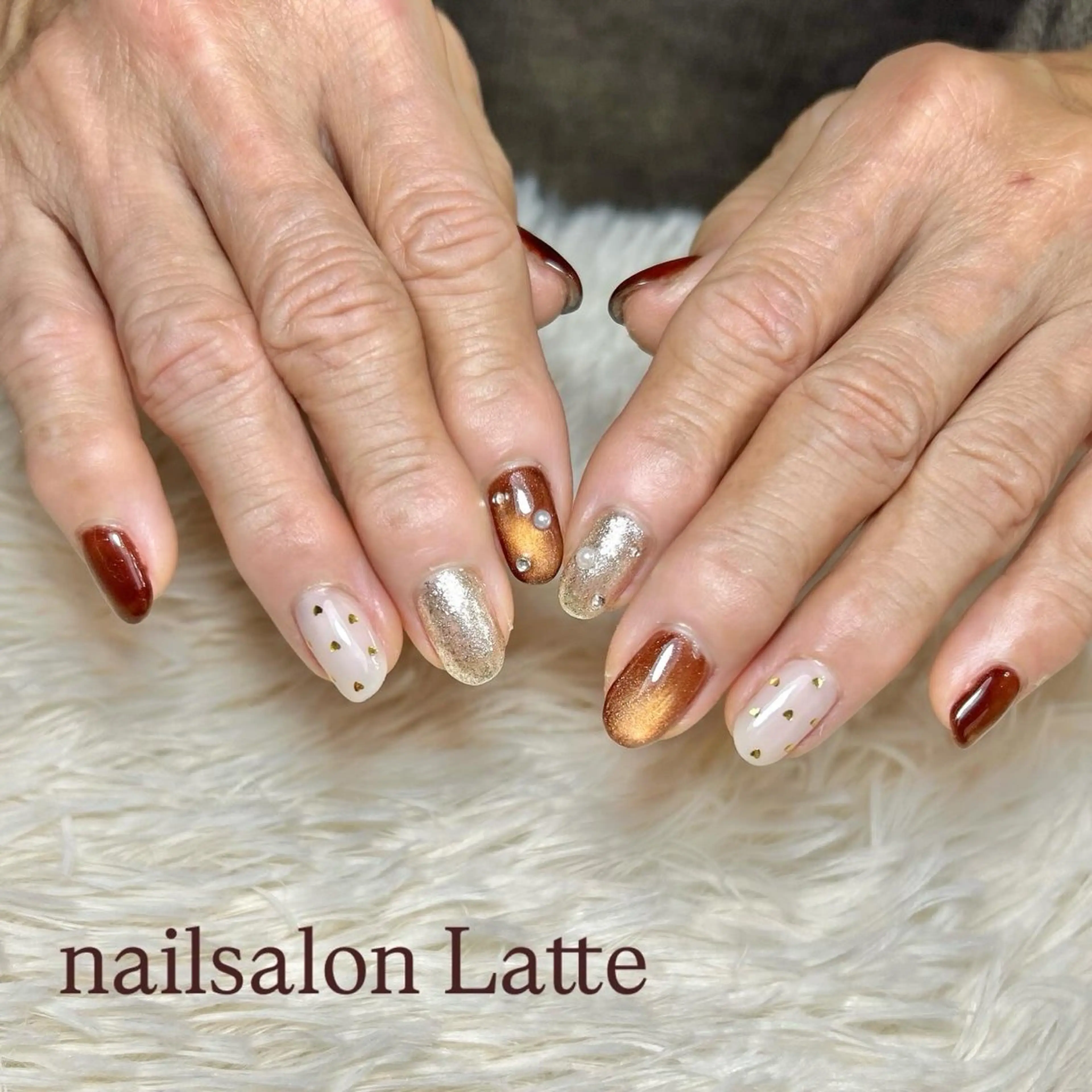 ネイル Nailsalon Latteのネイルデザイン