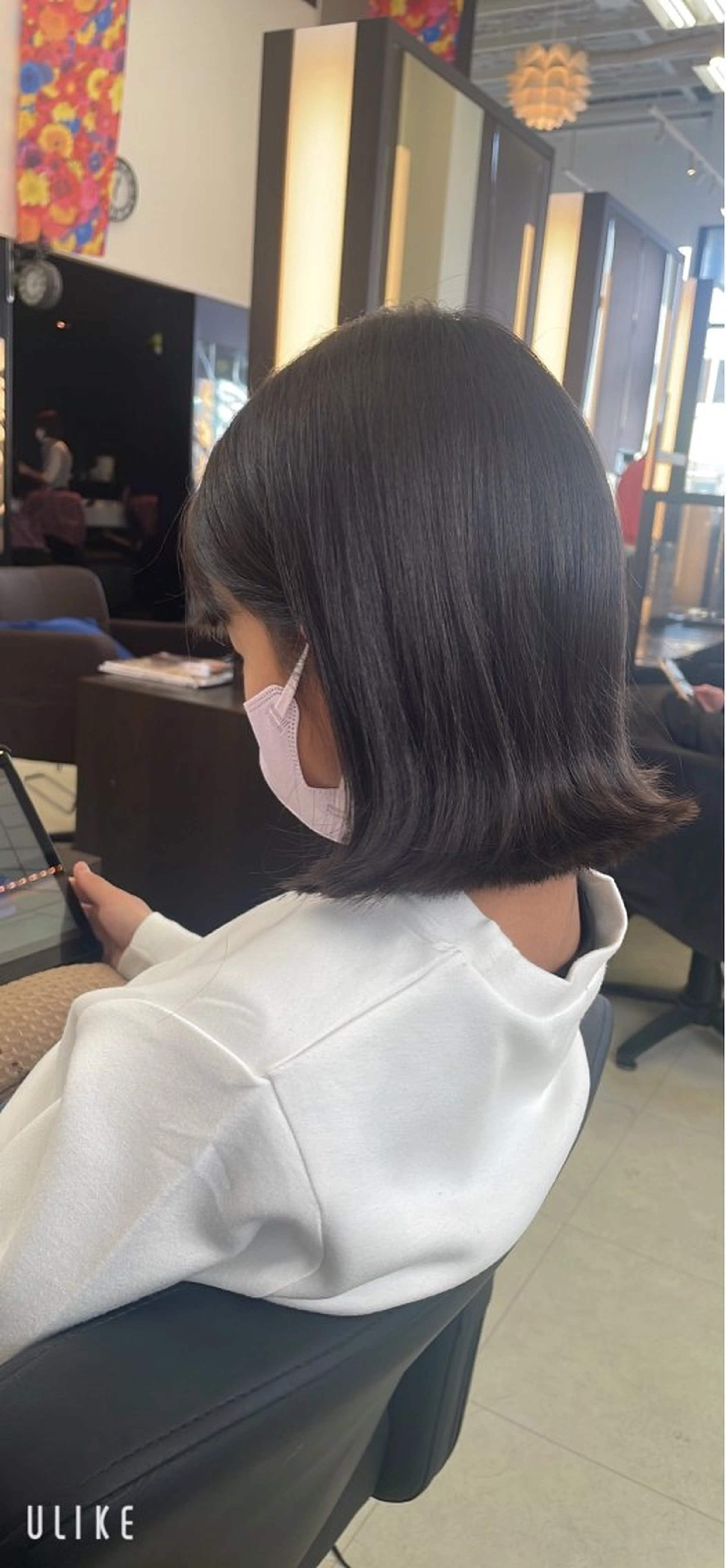 ショート キッズ ボブ 外ハネヘア 福田 宗幸のヘアスタイル