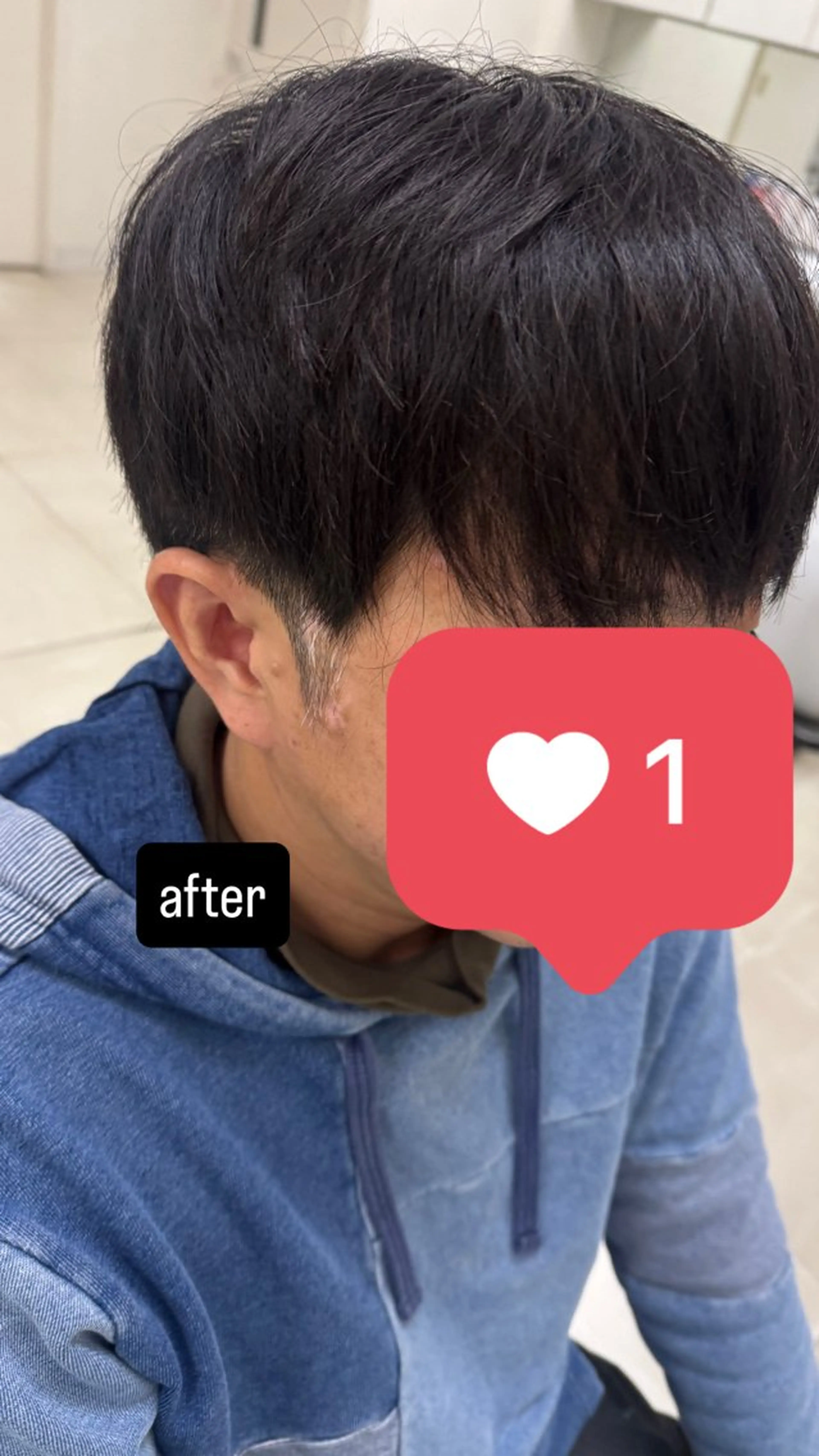 メンズ タカハシ リナのヘアスタイル