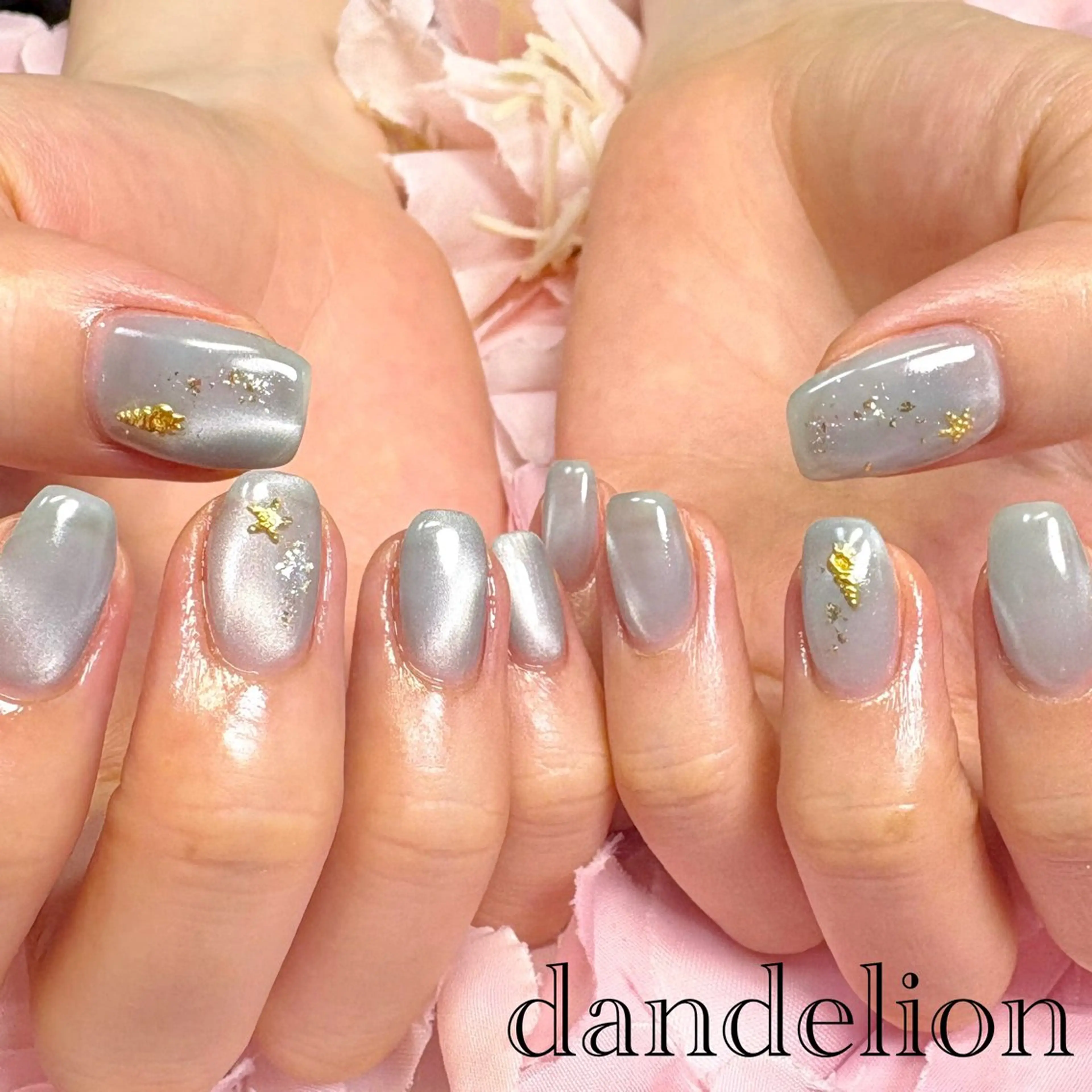 ネイル ハンドネイル ハンドケア dandelion ダンデライオンのネイルデザイン