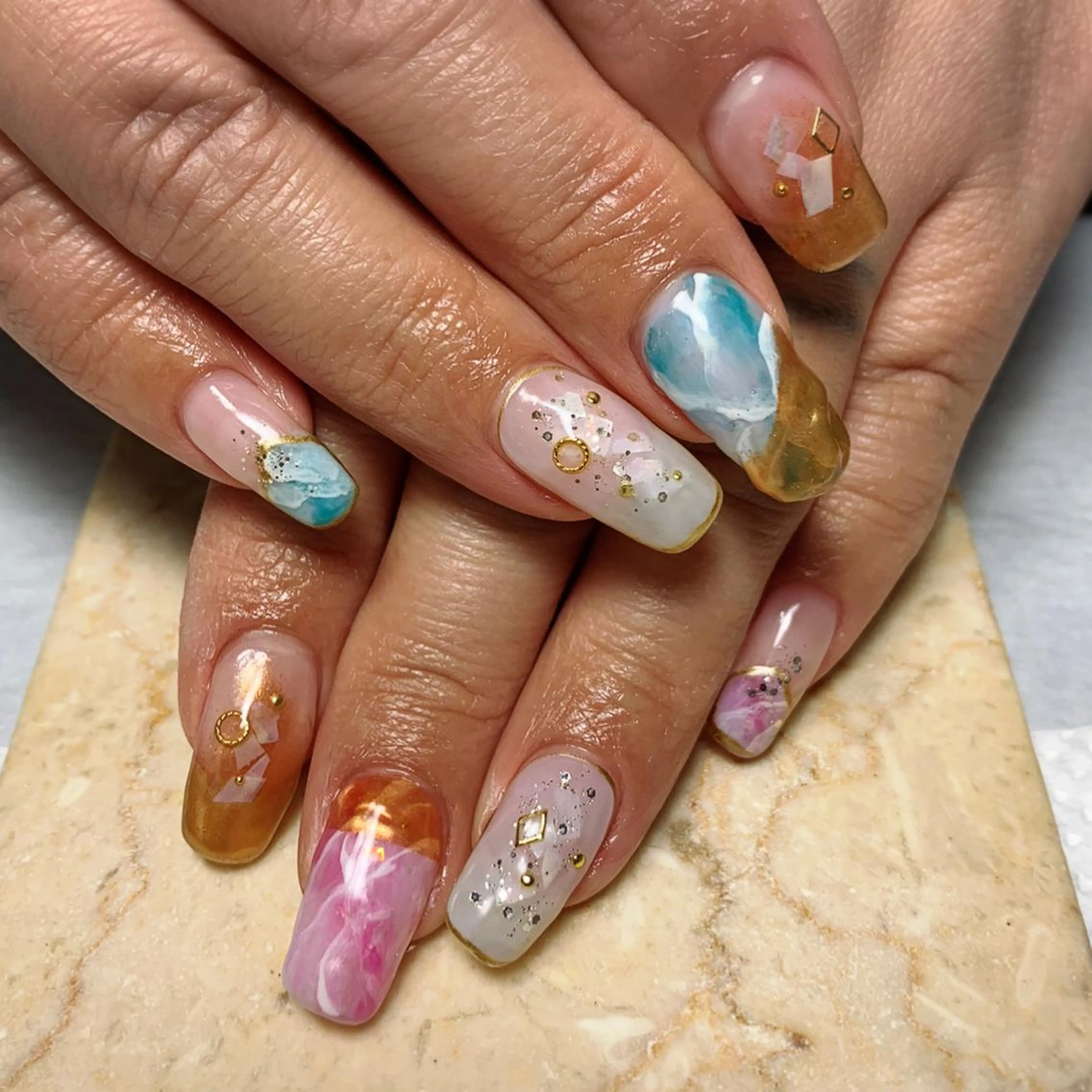 ネイル ハンドネイル M nail 市原市ちはら台のネイルデザイン