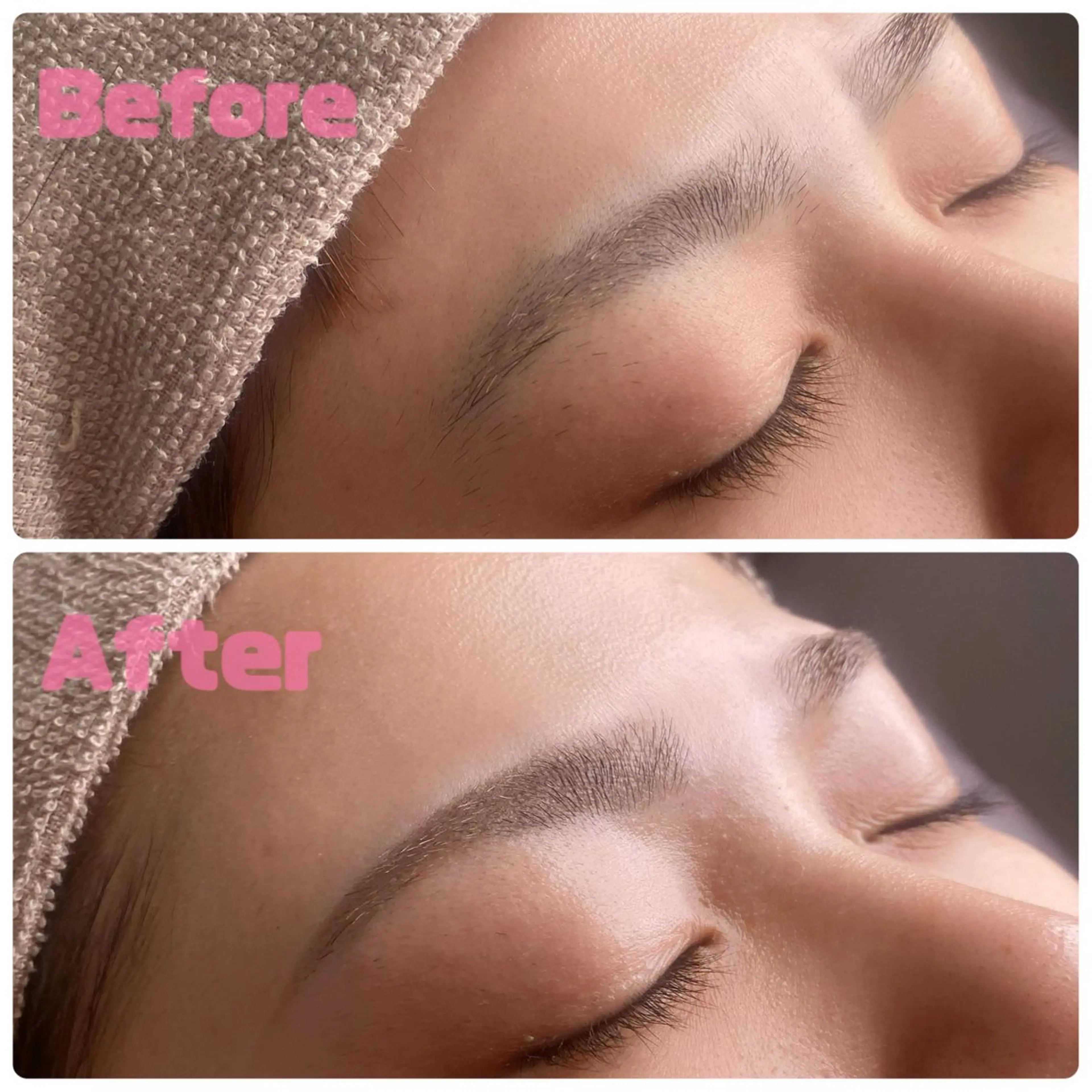 眉ワックスの写真