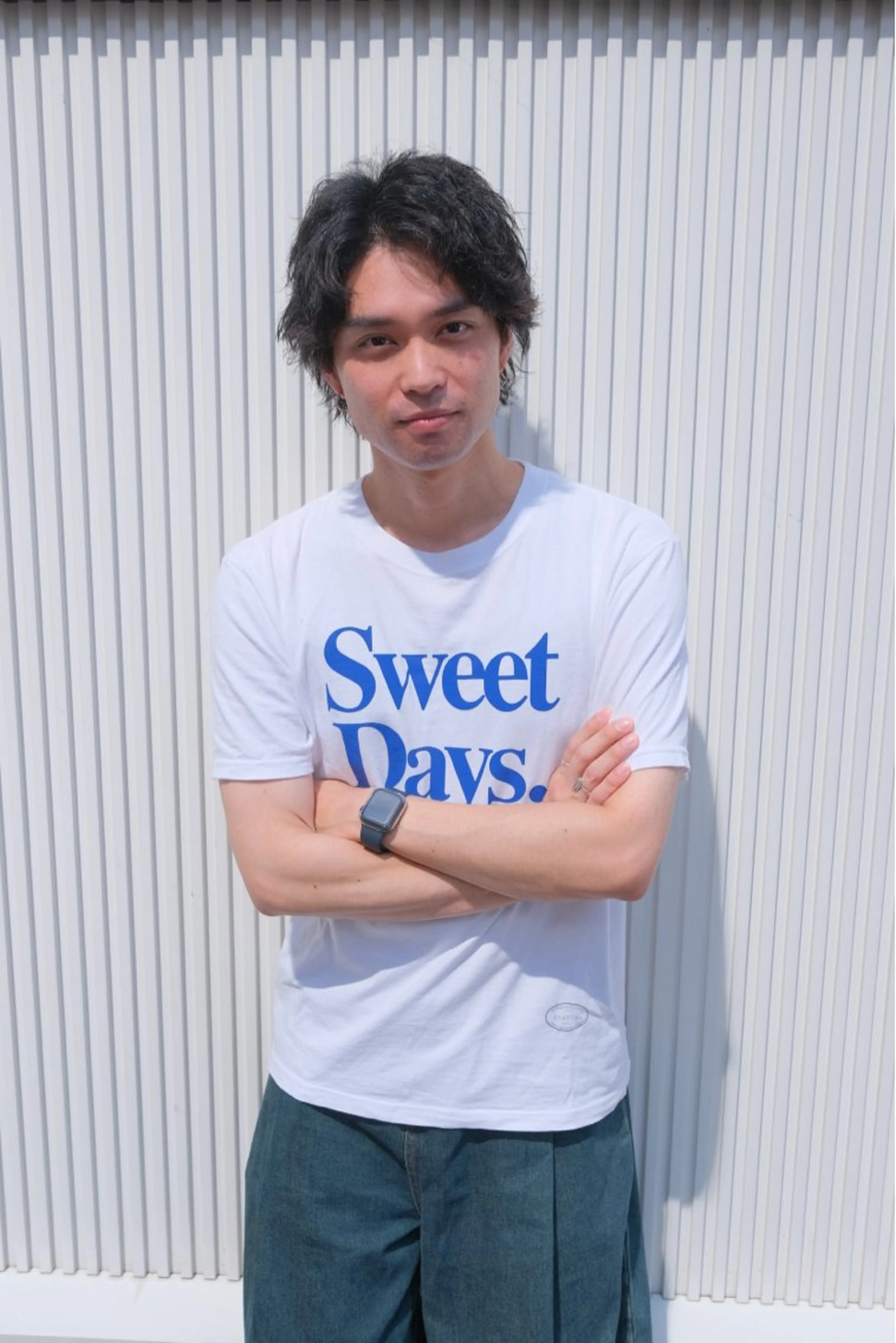 ショート パーマ メンズ カット パーマ 吉岡 昌吾のヘアスタイル