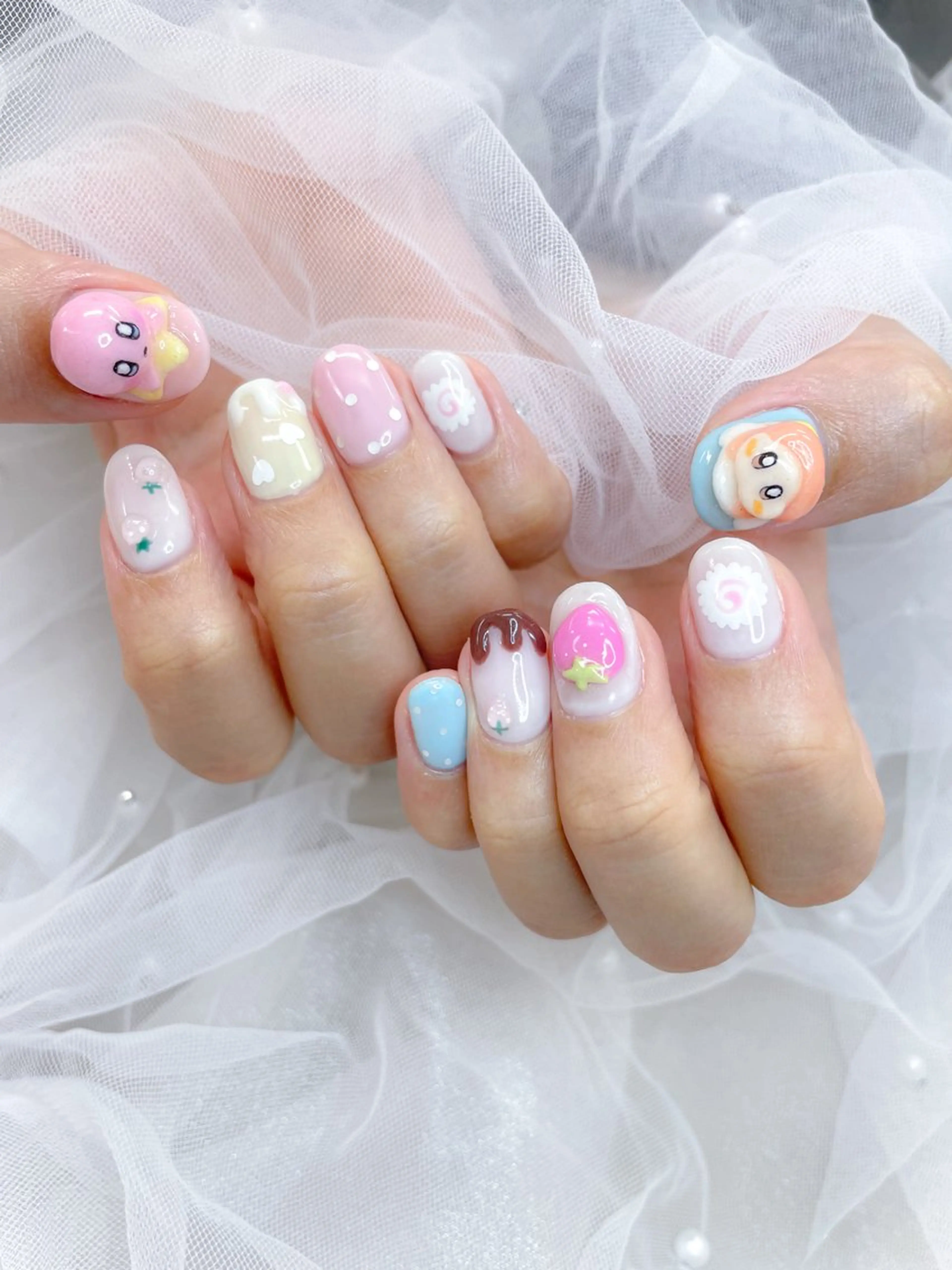 ネイル ハンドネイル 五十嵐 美智のネイルデザイン