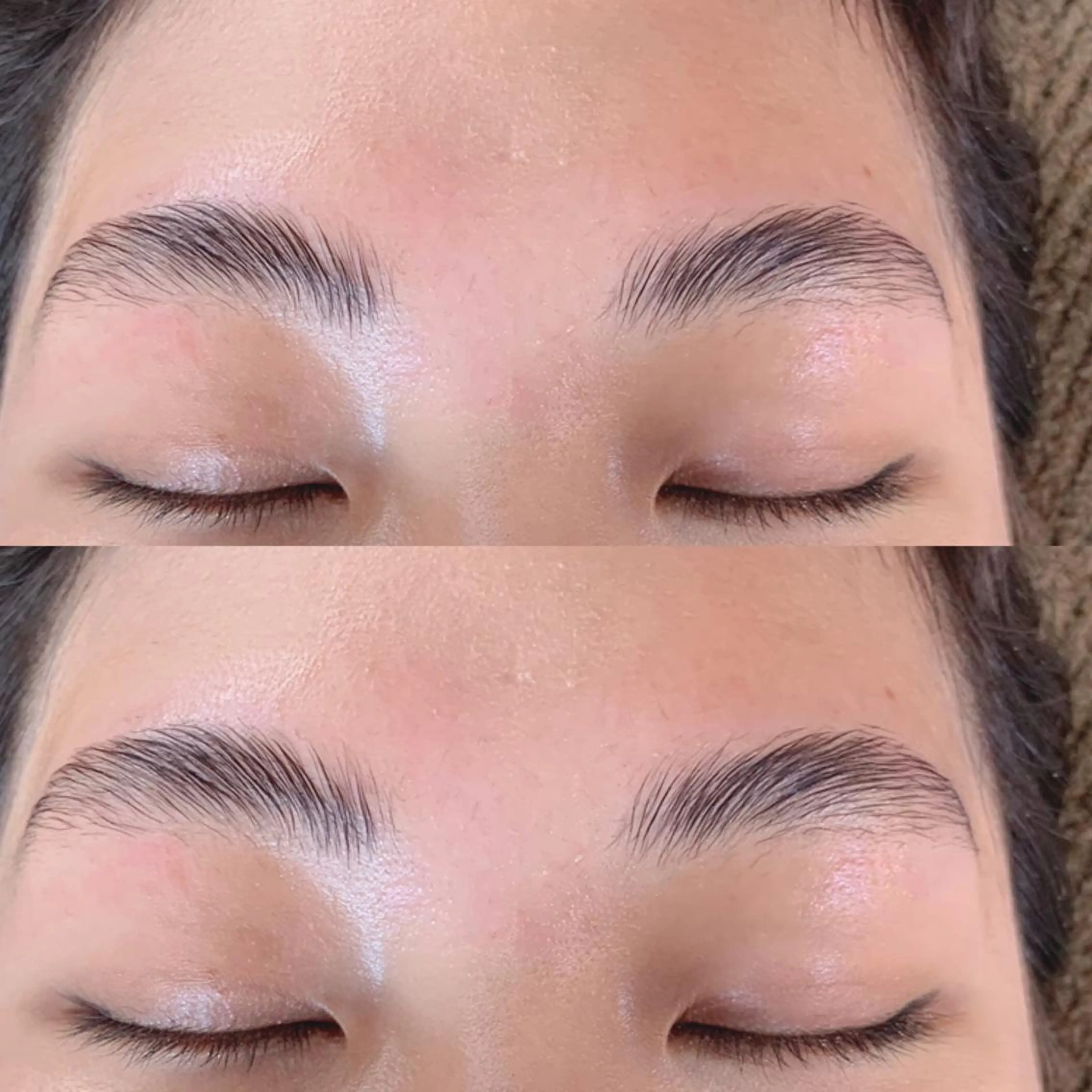 アイブロウ ハリウッドブロウリフト eyelist 飯塚のマツエク・マツパデザイン