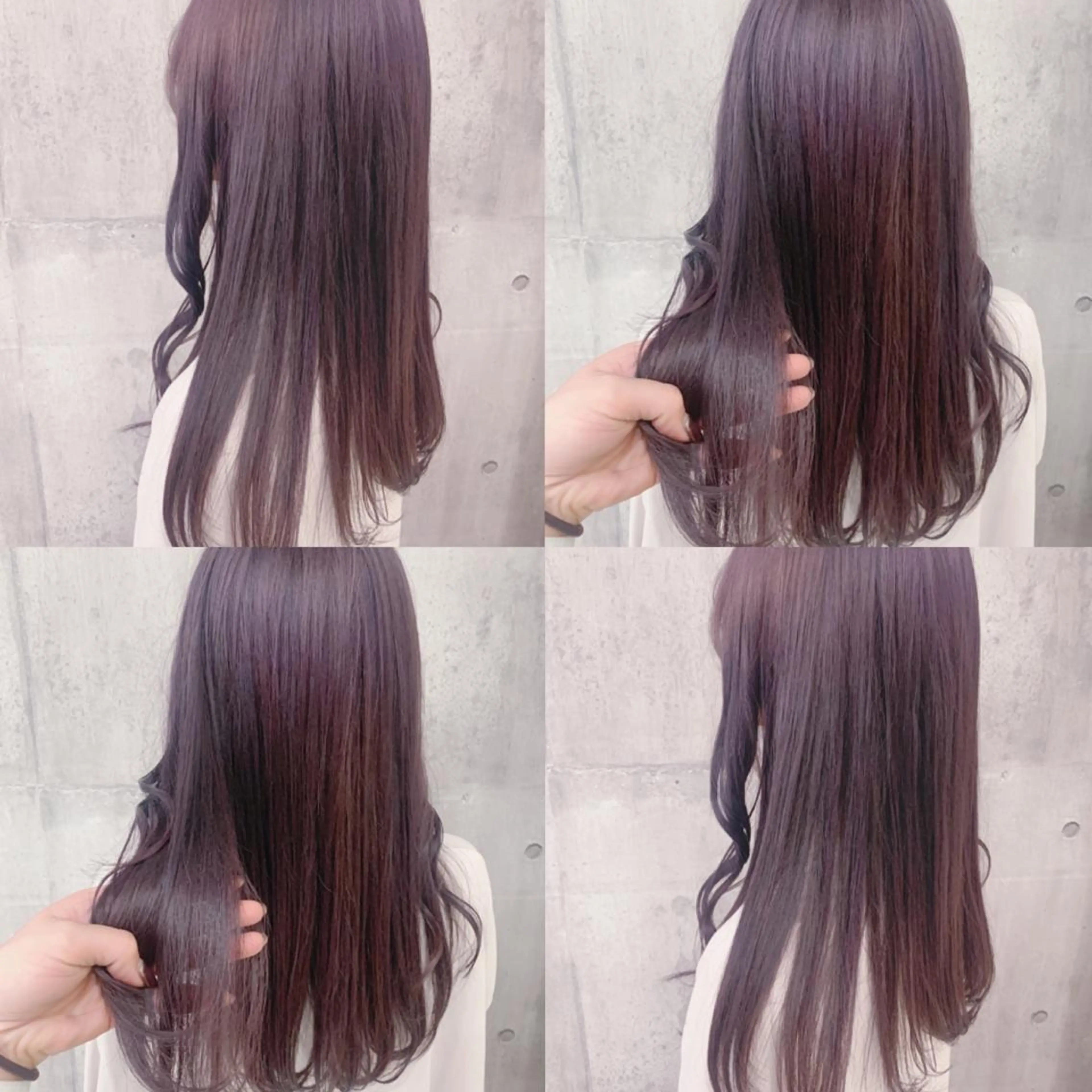 ロング カラー ヘアアレンジ アッシュ アッシュグレー ベージュカラー 黒髪 ブリーチ ヘアカラー トリートメント ヘアセット 💕ブリーチ/ヘアメ 🎀YUUKAのヘアスタイル