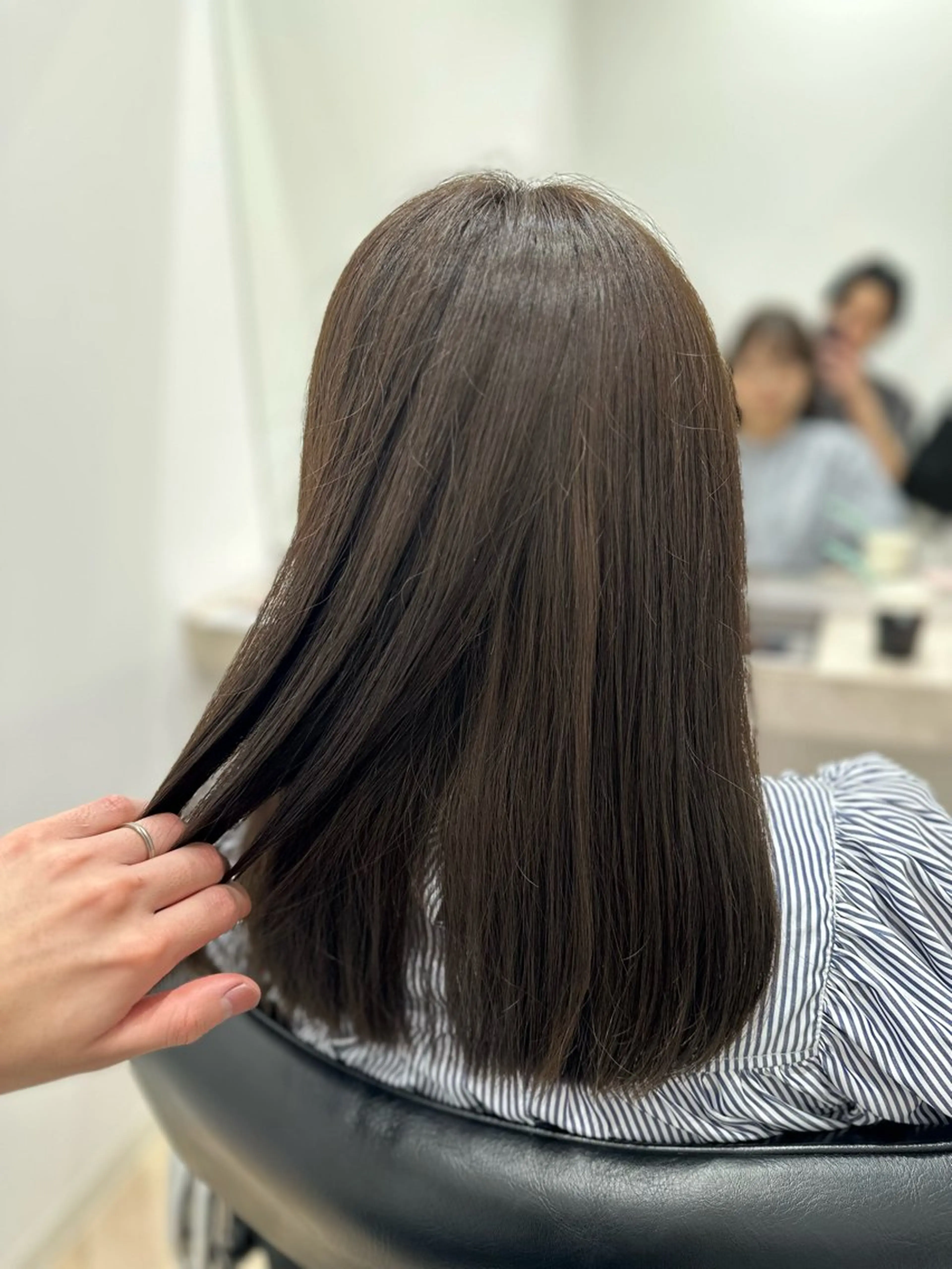 ミディアム カット ヘアカラー トリートメント 💠悩み解決美容師 💠シュンヤのヘアスタイル