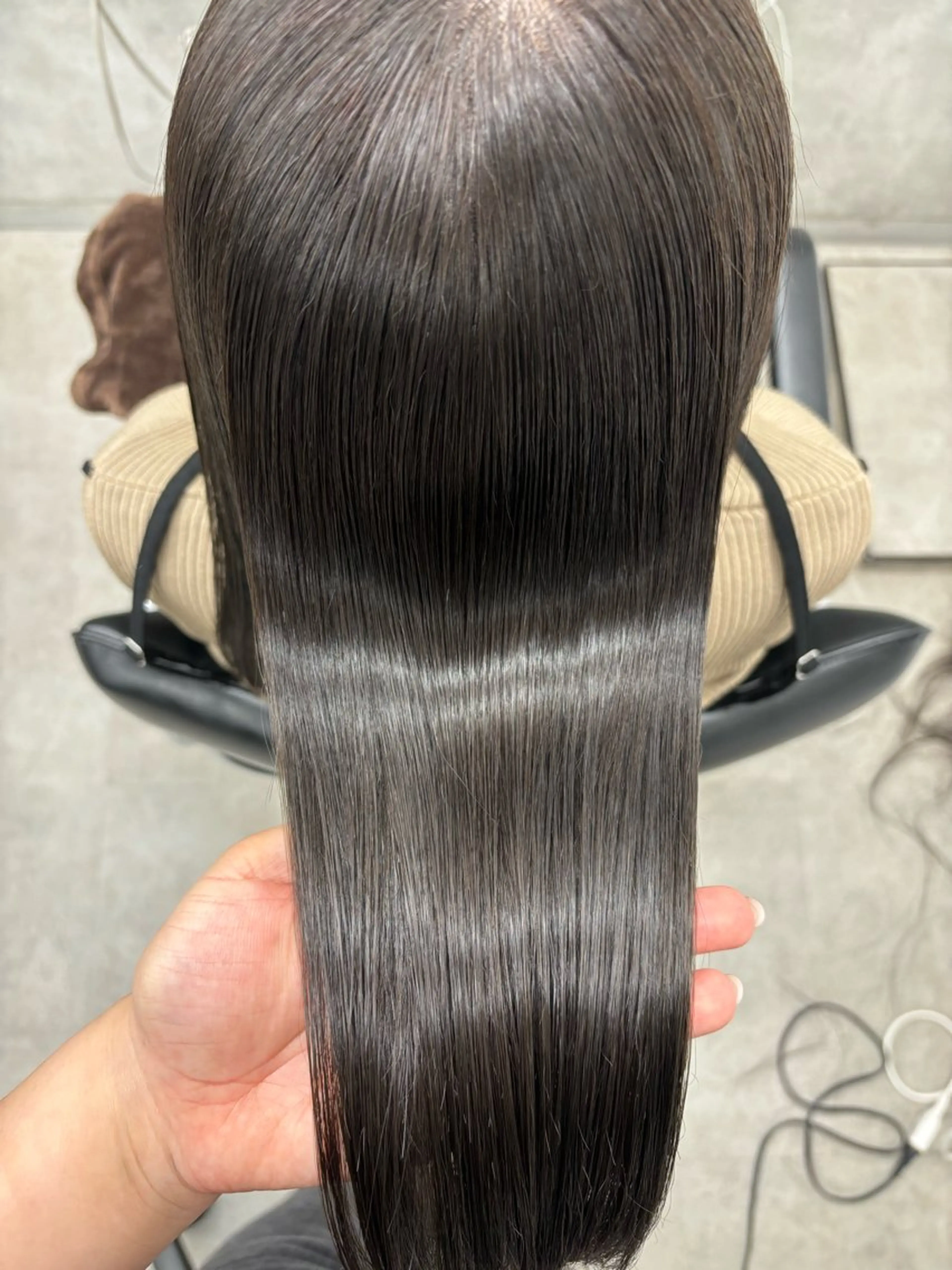 ロング 髪質改善 縮毛矯正 すぐ巻ける縮毛矯正 🍀勝倉　麗のヘアスタイル