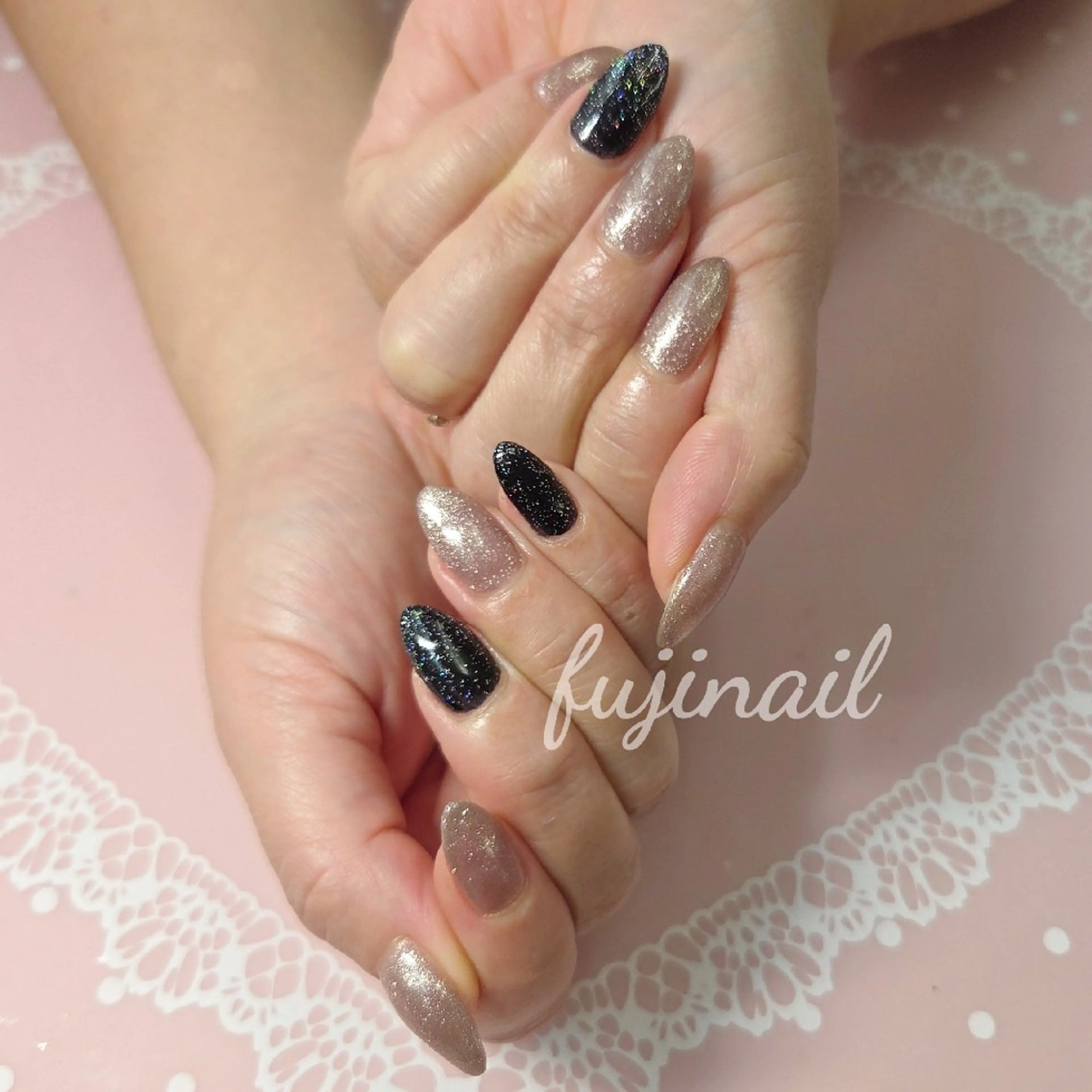 ネイル アートネイル ワンカラーネイル ハンドネイル 藤野 智美のネイルデザイン