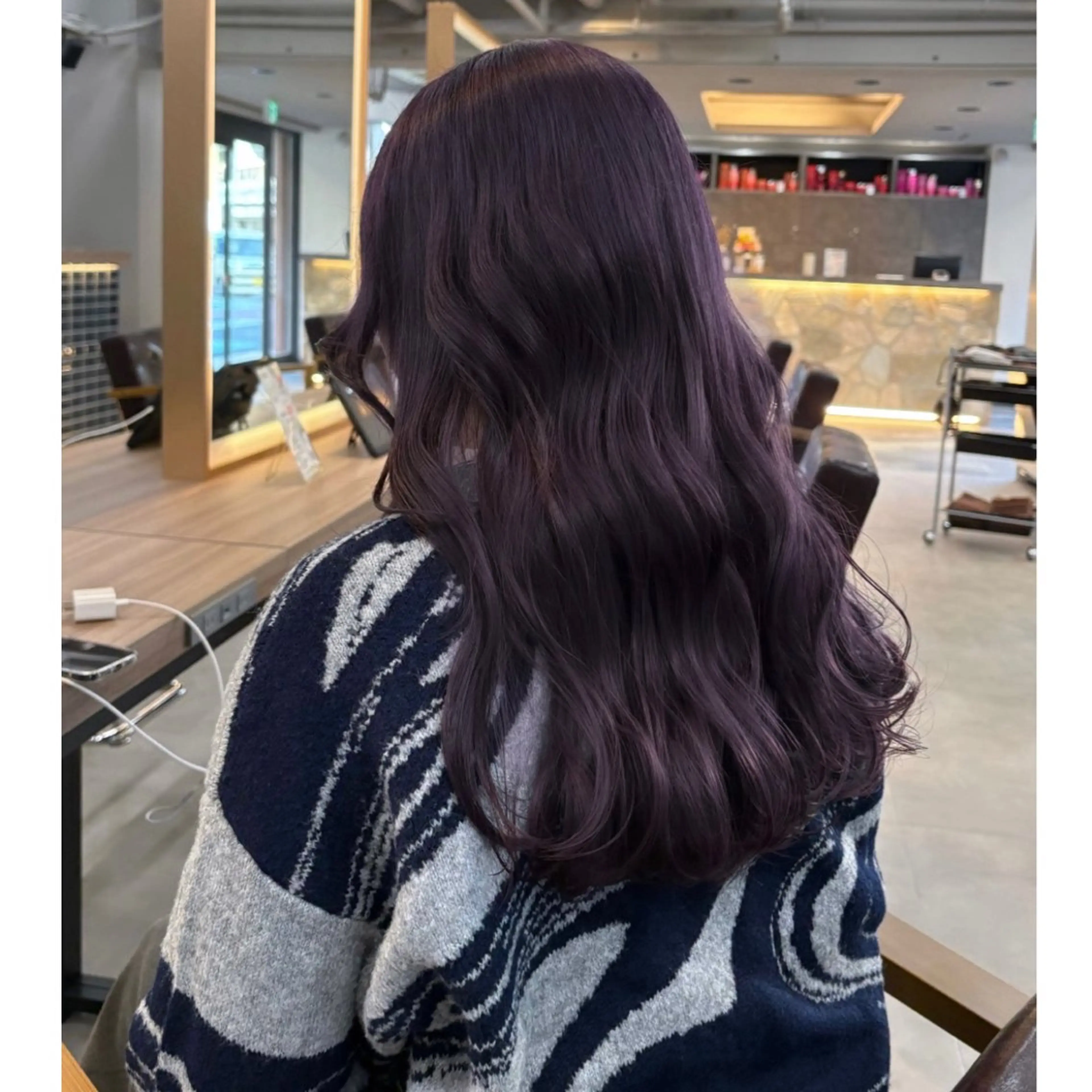 ロング 韓国レイヤー/透明感 ♡YUUNAのヘアスタイル