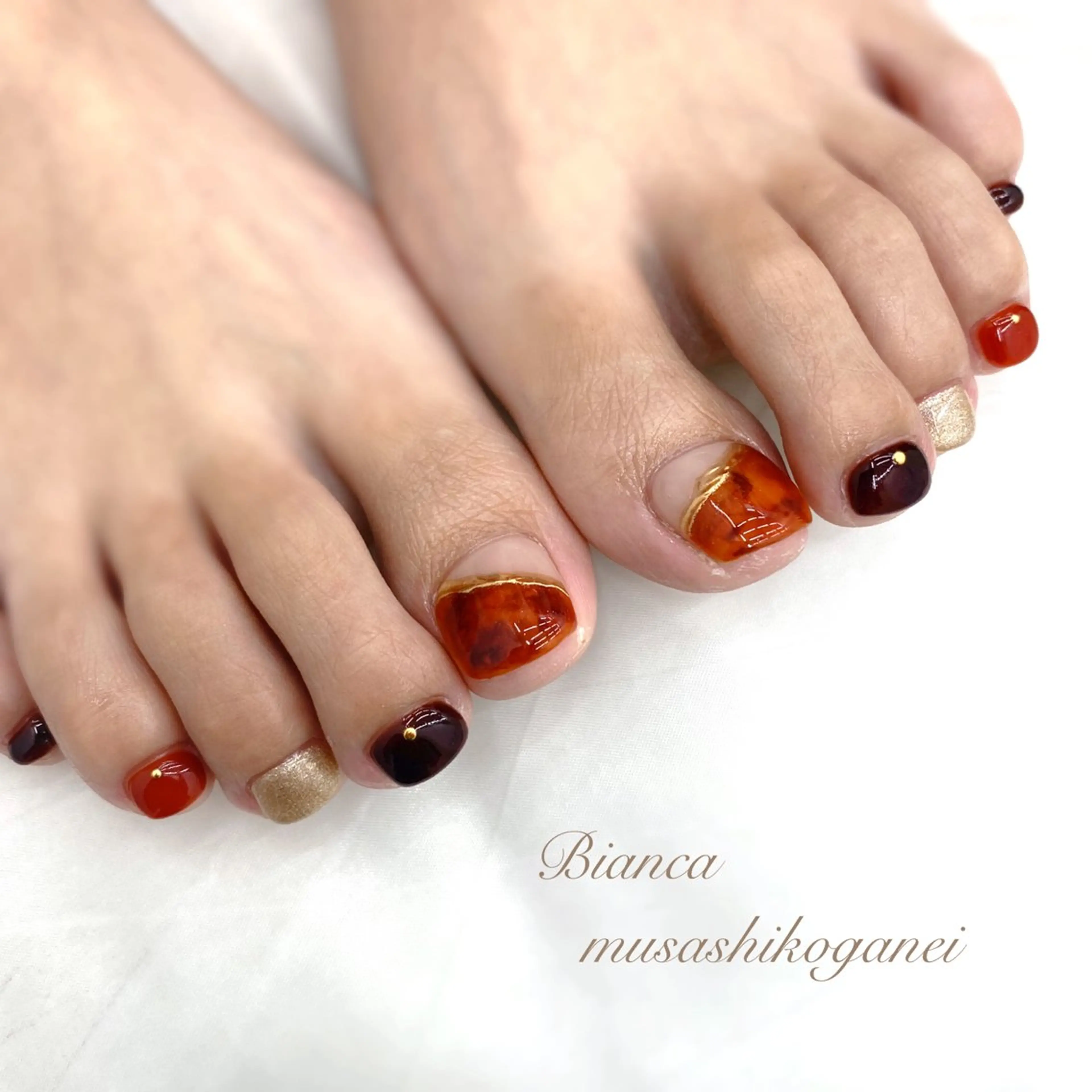 ネイル Bianca 武蔵小金井　しぎはらのネイルデザイン