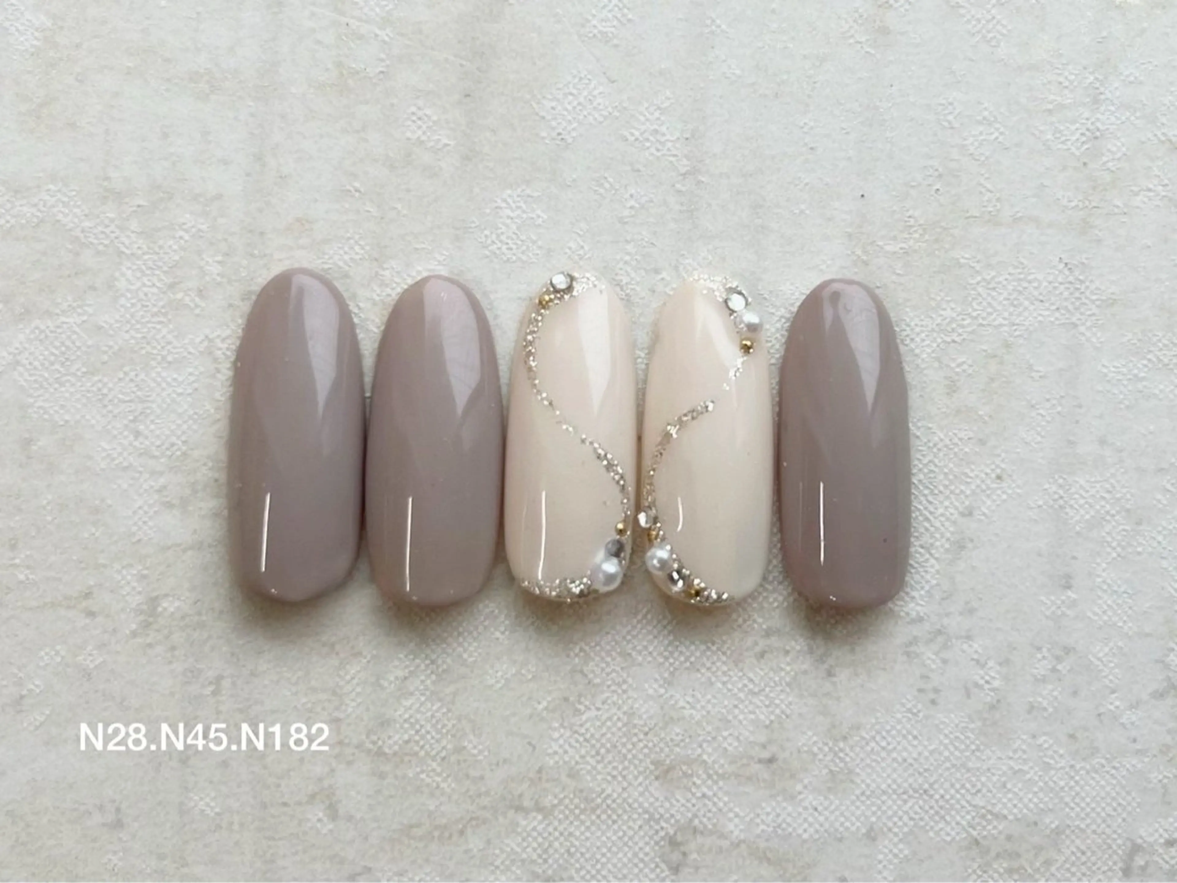 ネイル シンプルネイル joieang京橋店 川瀬のネイルデザイン