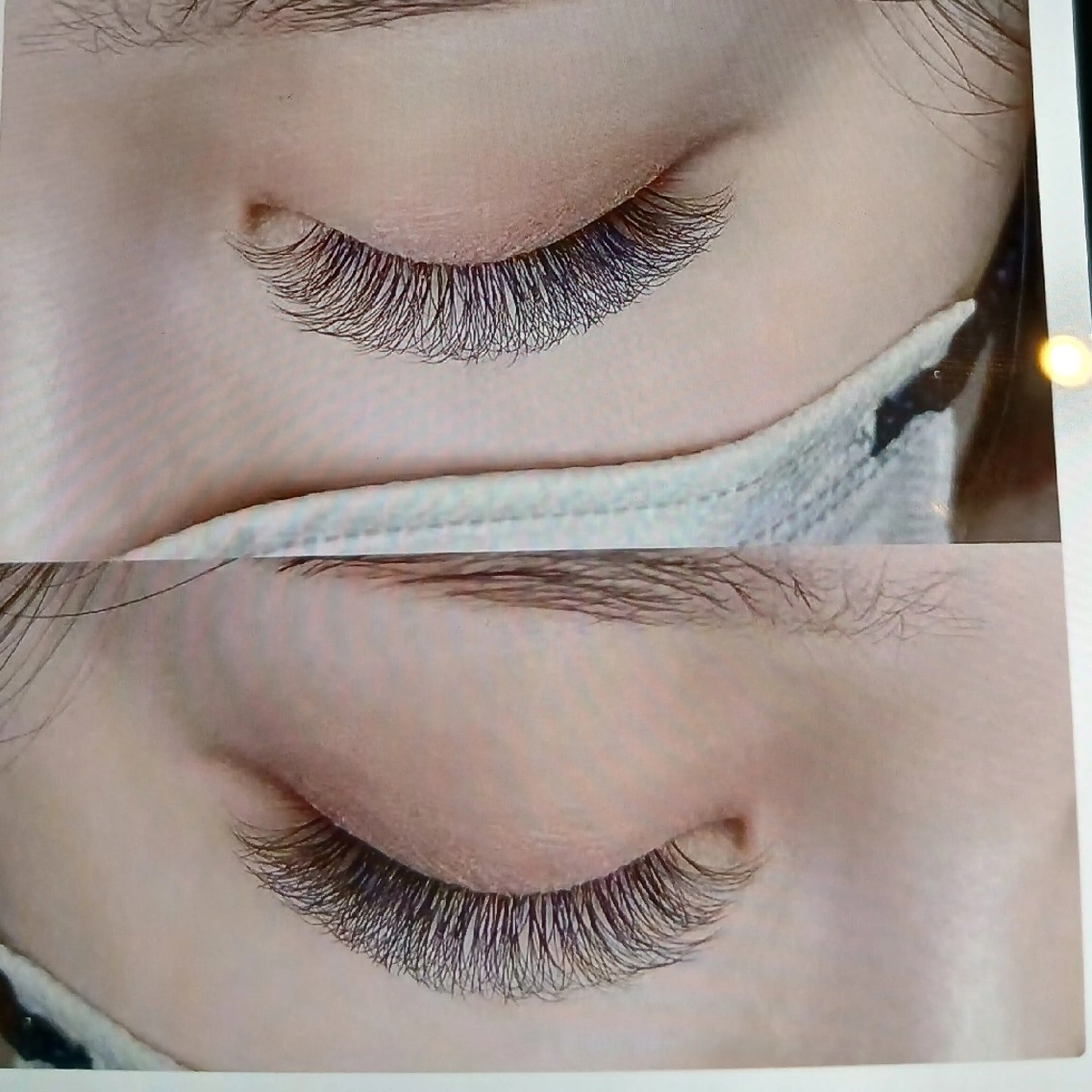 【オフ無料】フラットラッシュ140本¥4800の写真