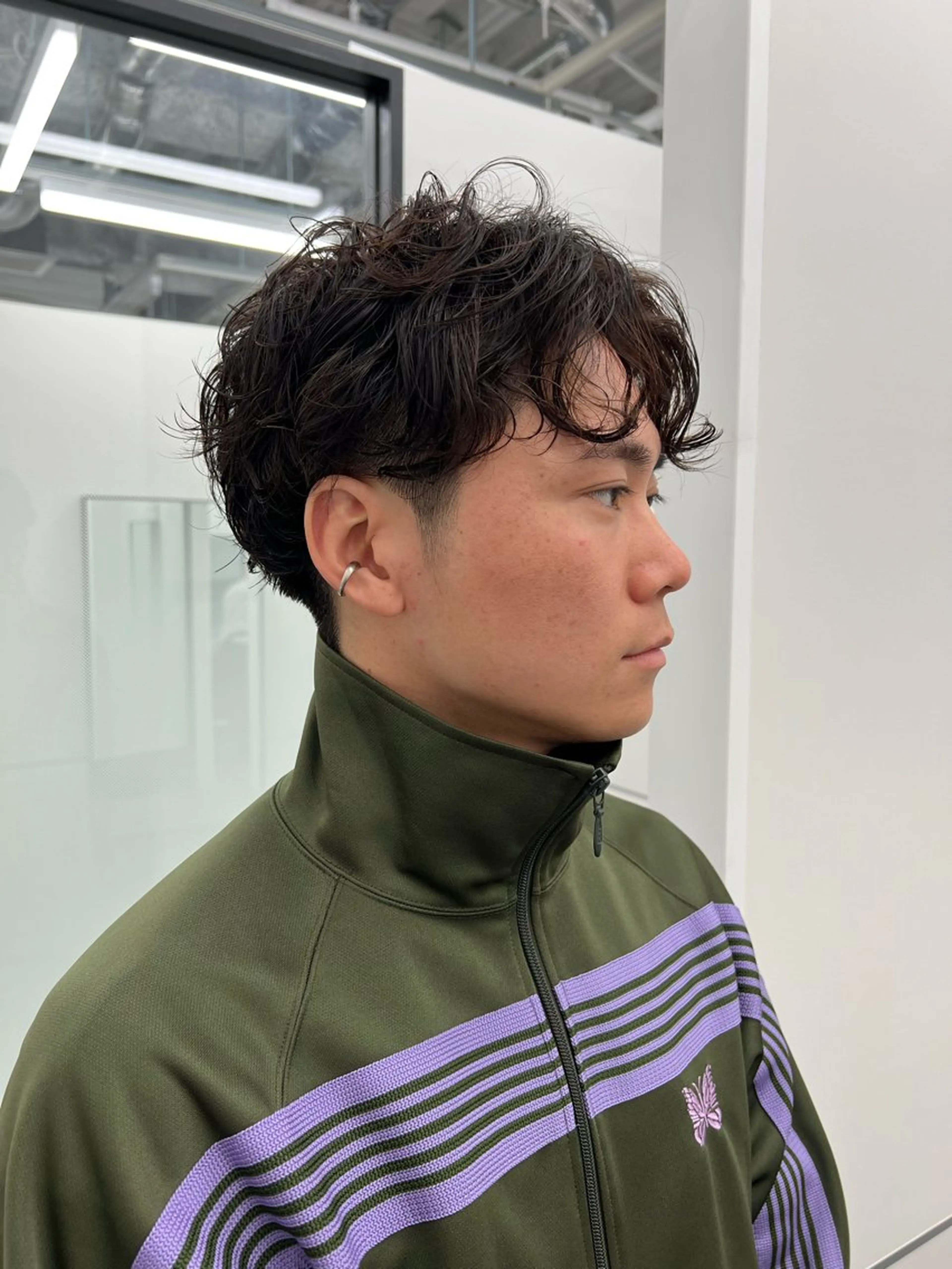 💈デザインメンズカット+無造作パーマ+保湿トリートメントの写真