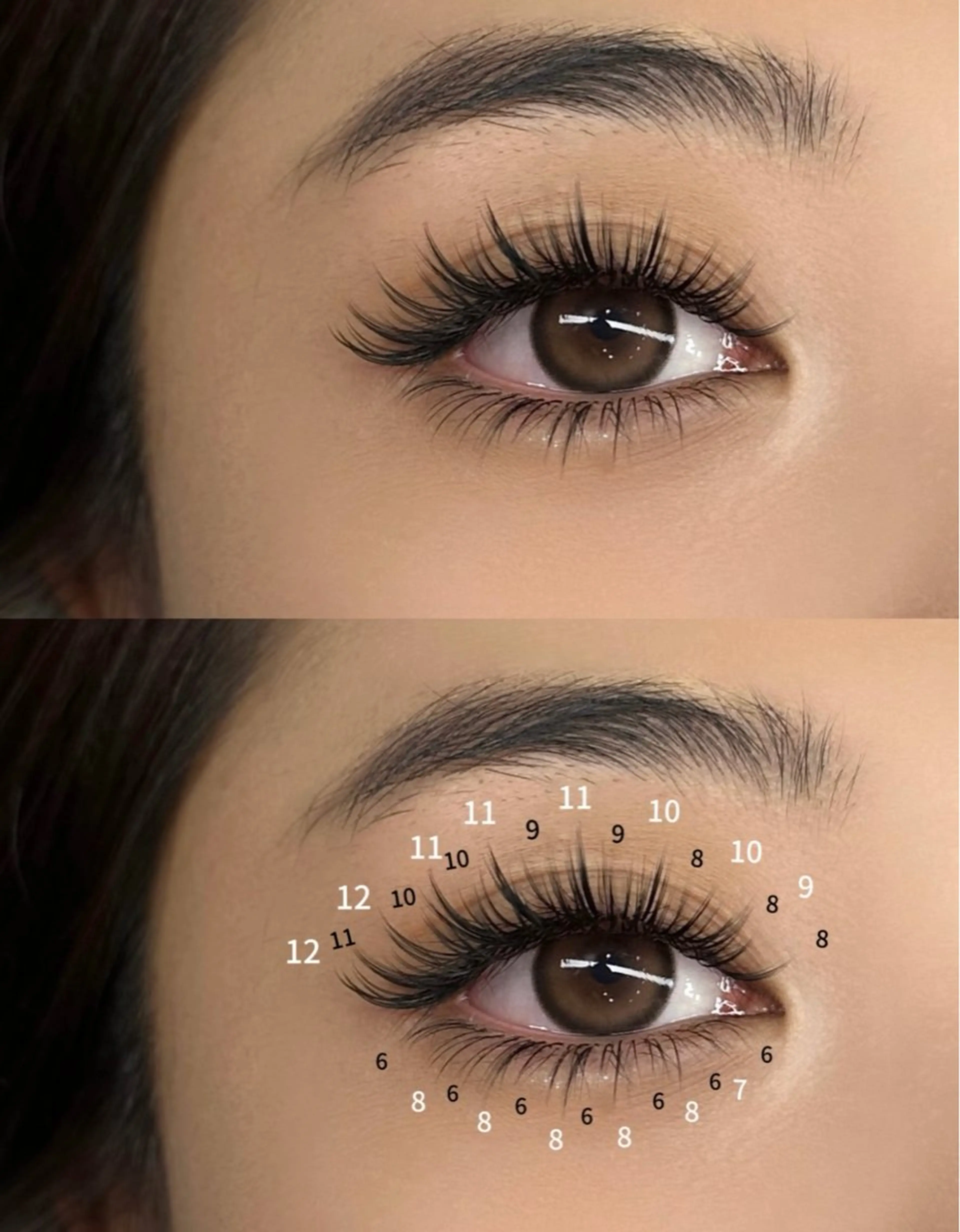 マツエク・マツパ Honel 🧸まつエクのマツエク・マツパデザイン