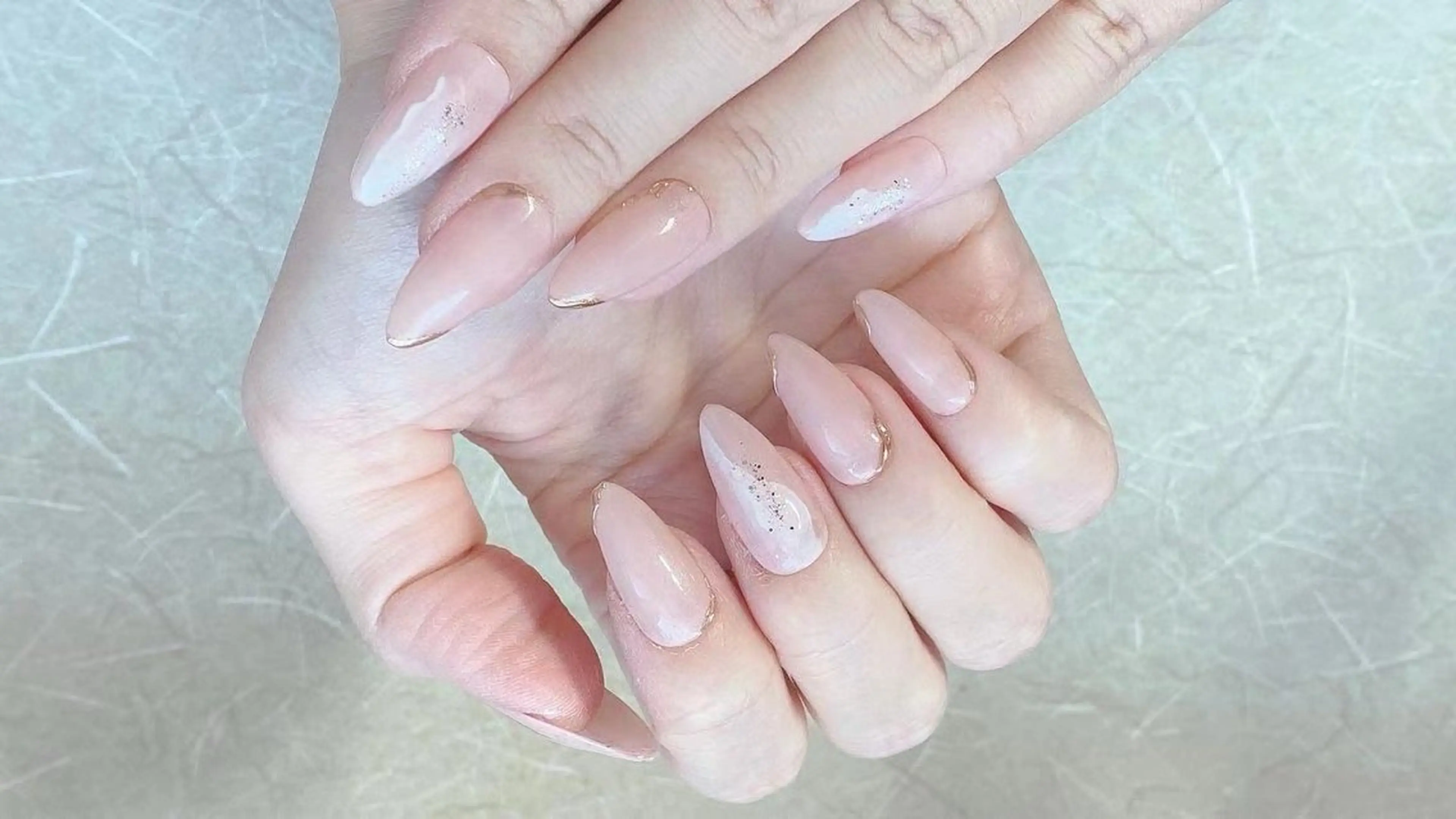 ロング チ まるこのネイルデザイン