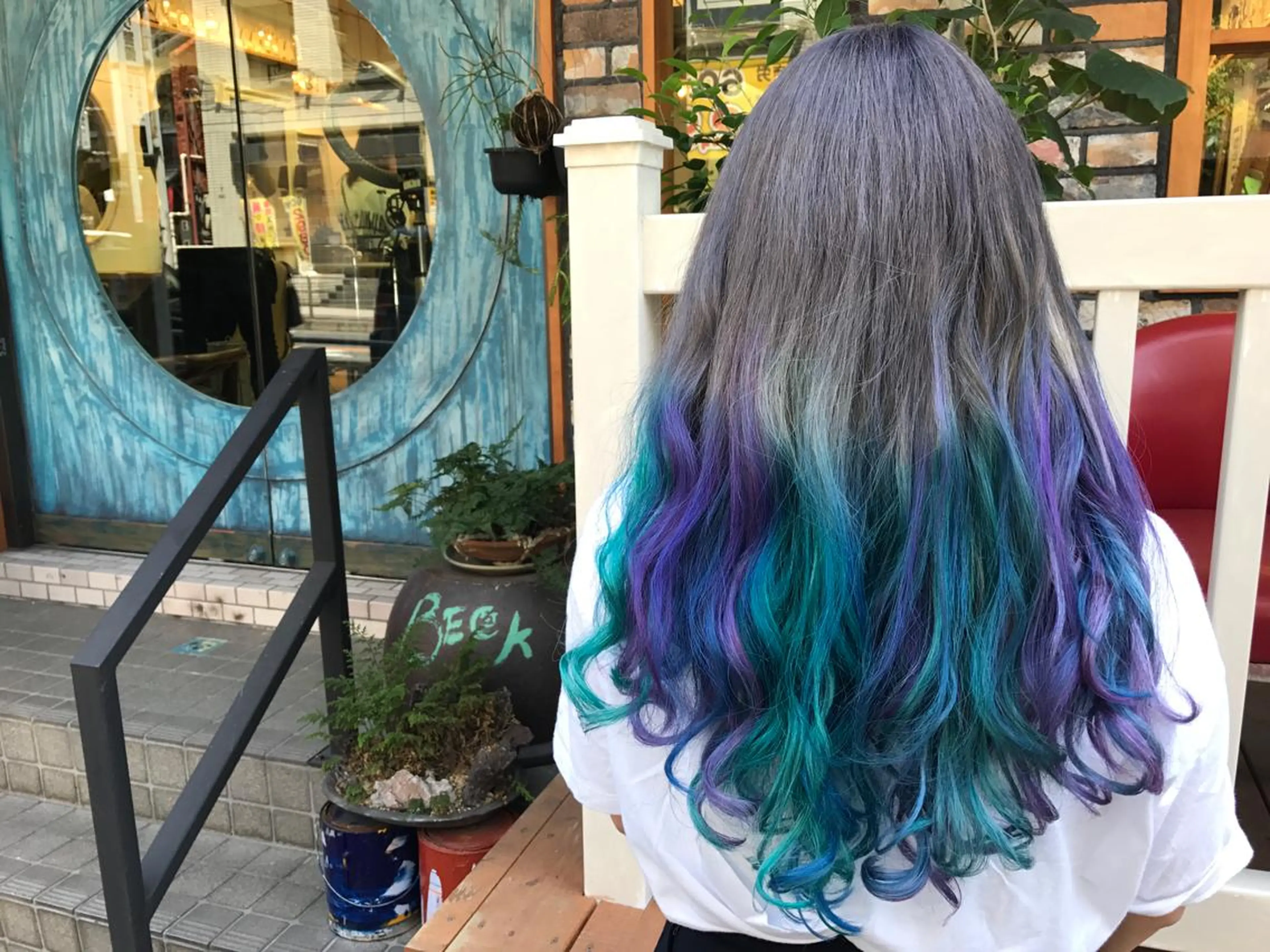 ロング カラー 💘カラー人気Ｎｏ. １💘SAYAのヘアスタイル