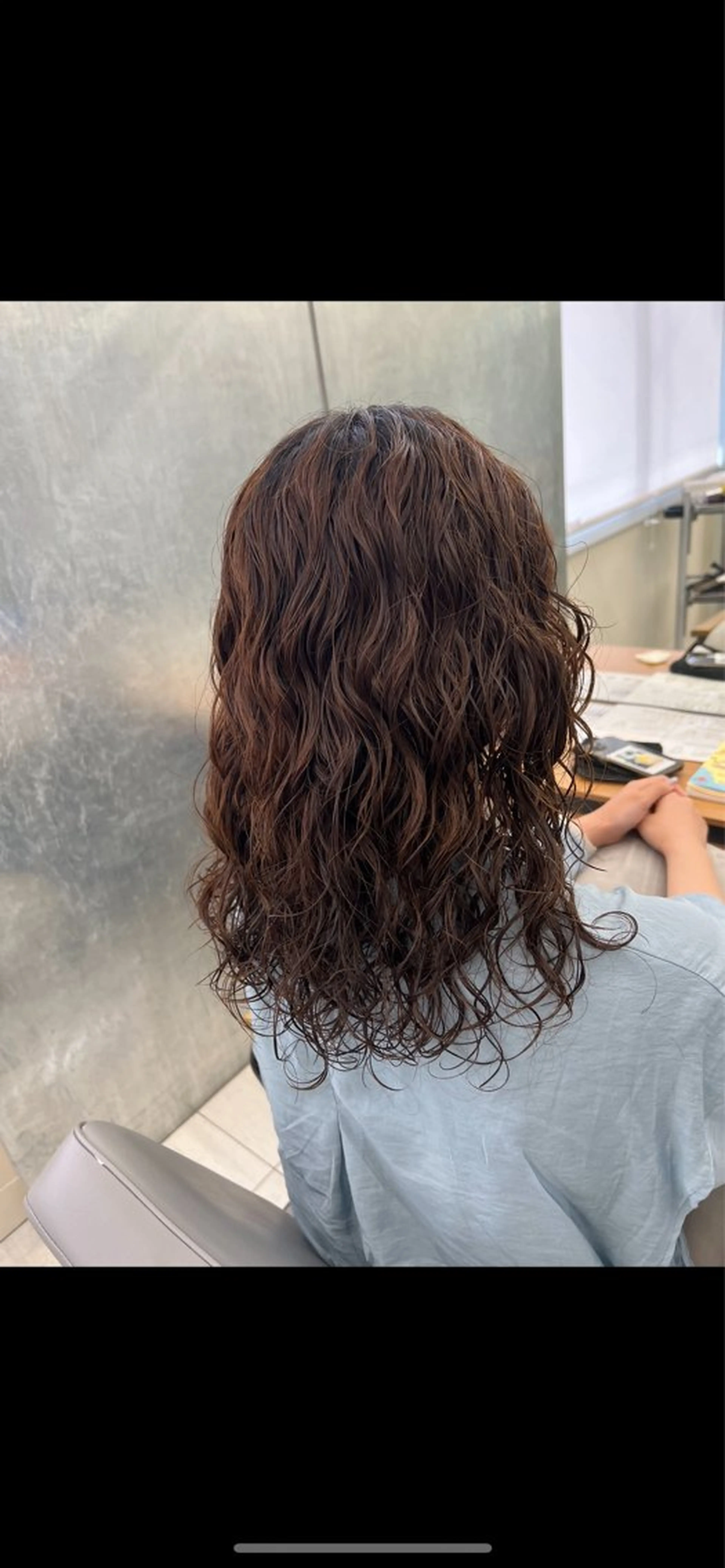 ミディアム パーマ ボブ/パーマ 🐕‍🦺Nagiのヘアスタイル