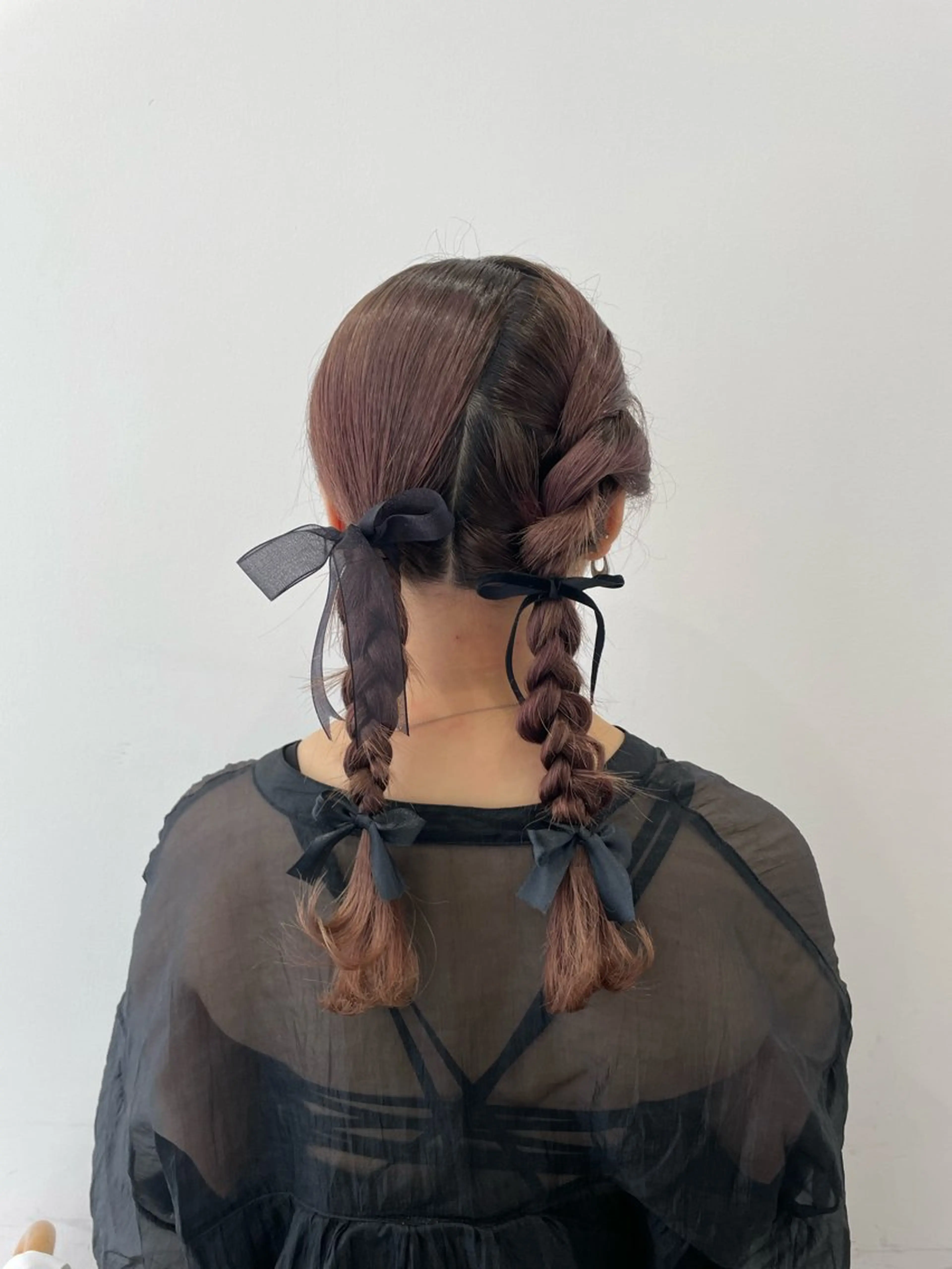 ヘアアレンジ レイヤーカット/ アレンジ/うみのヘアスタイル