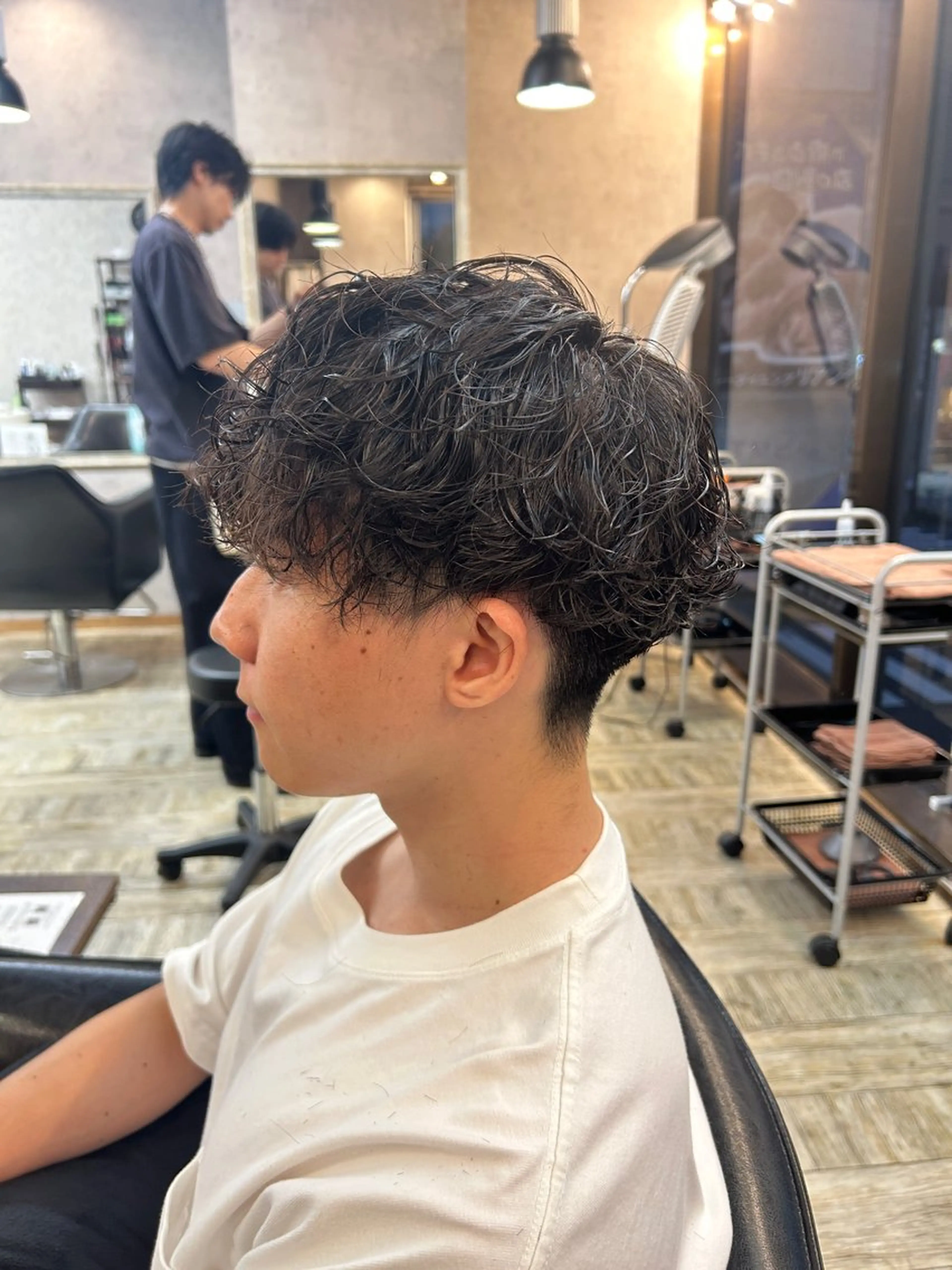 パーマ メンズ カット パーマ 🌻柳谷 心渚🌻のヘアスタイル