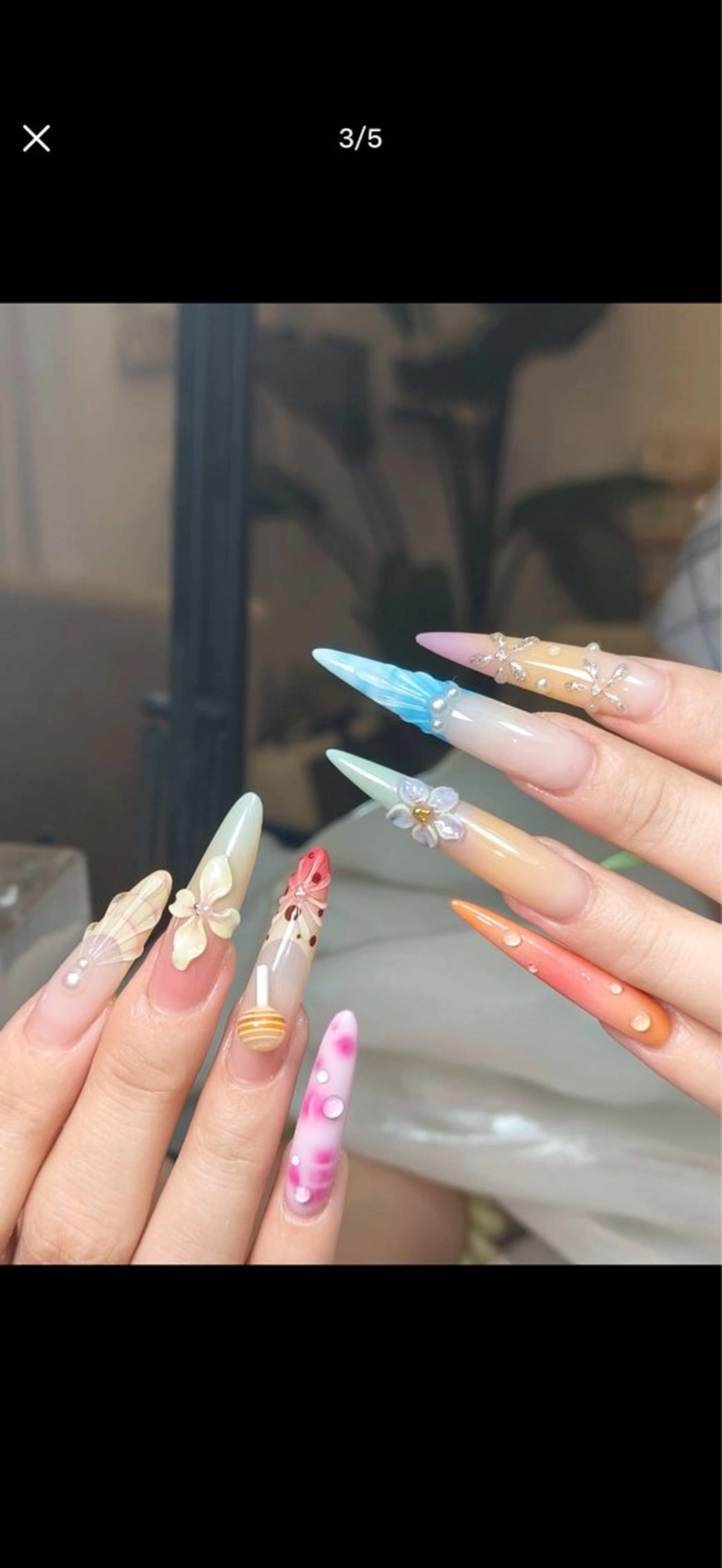 ネイル Sunny nail メナのネイルデザイン