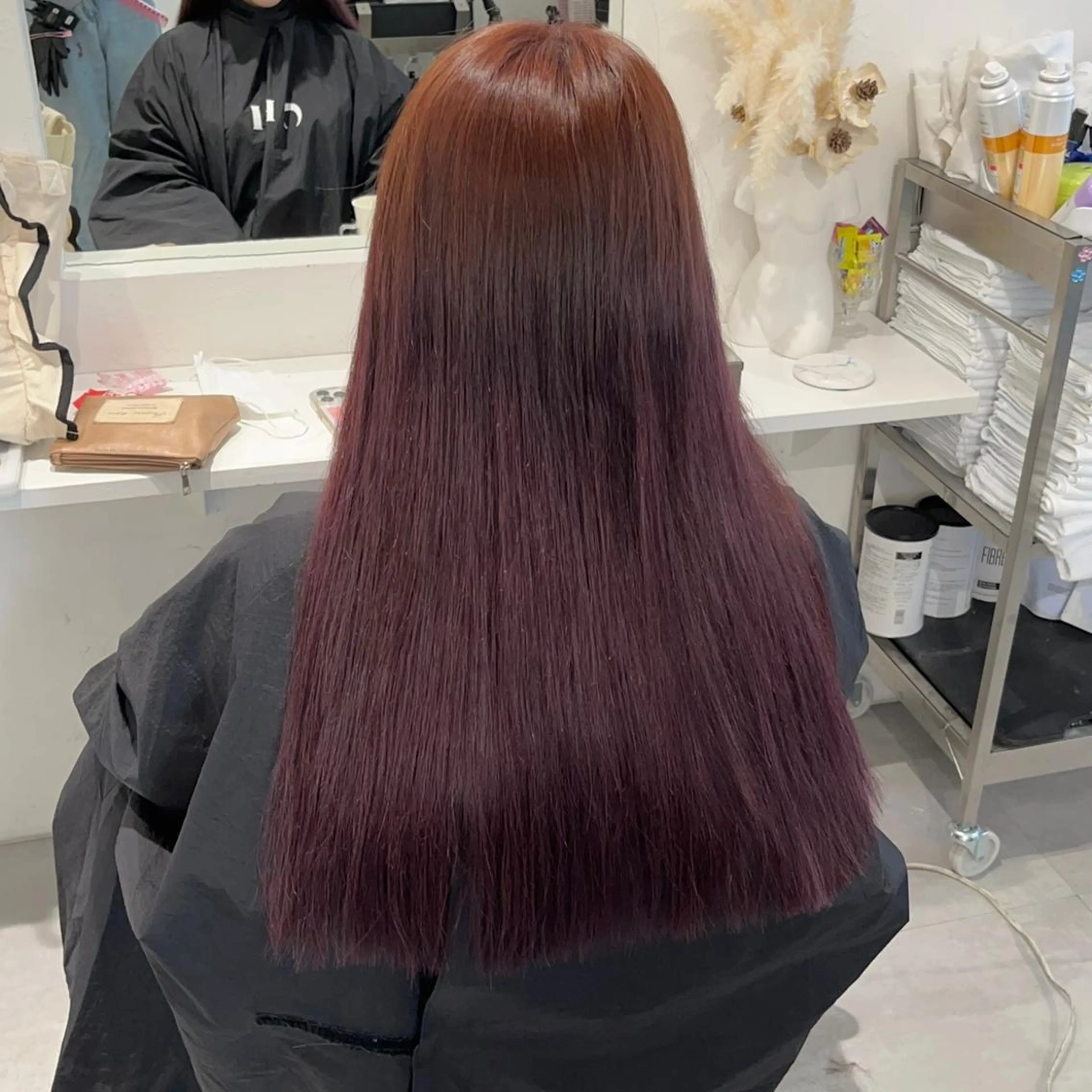 ロング カラー MOE🐈‍⬛🎀 エクステ/ワンホンのヘアスタイル