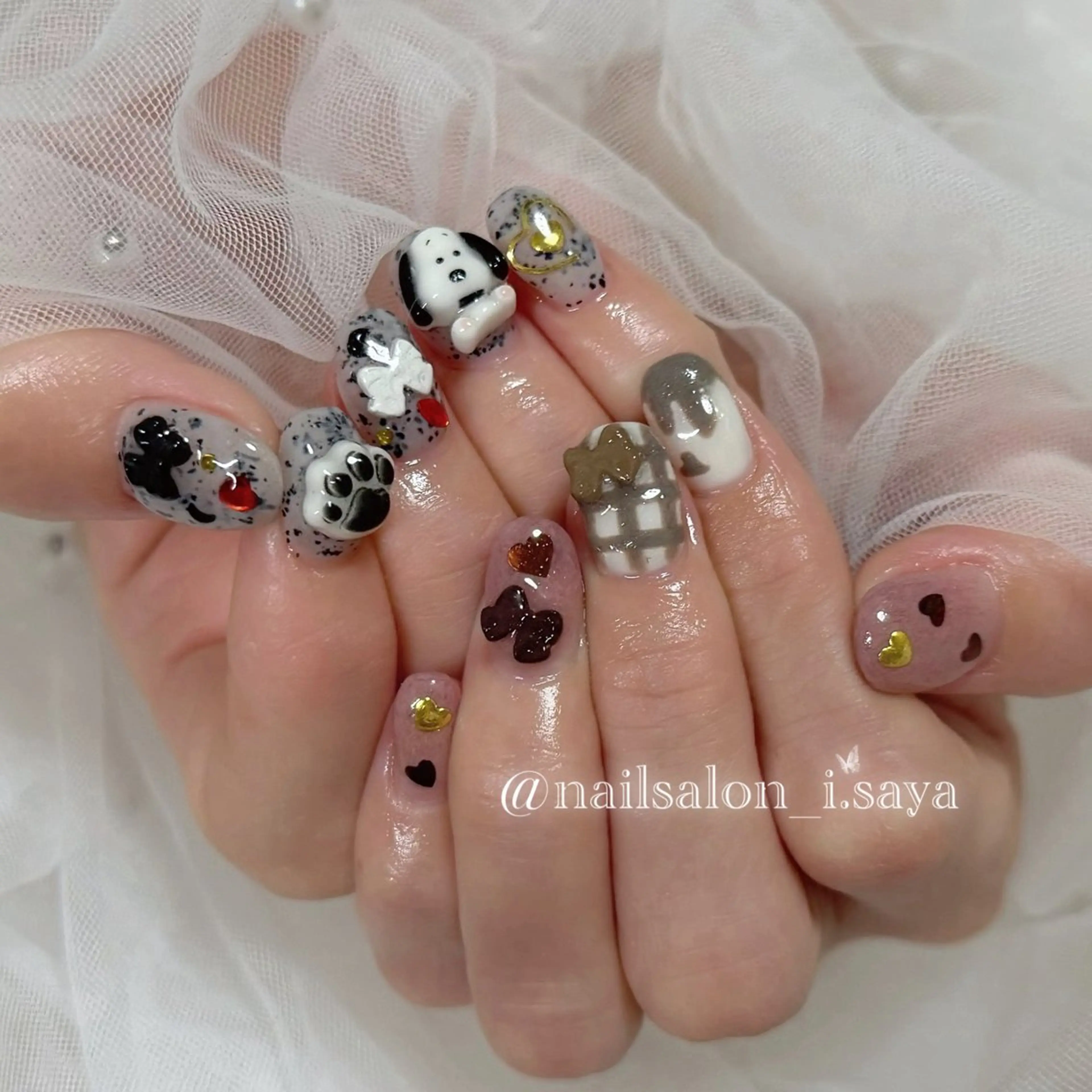 ネイル nailsalon i.所属・nailsalon i.／saya𓃠‪のネイルデザイン