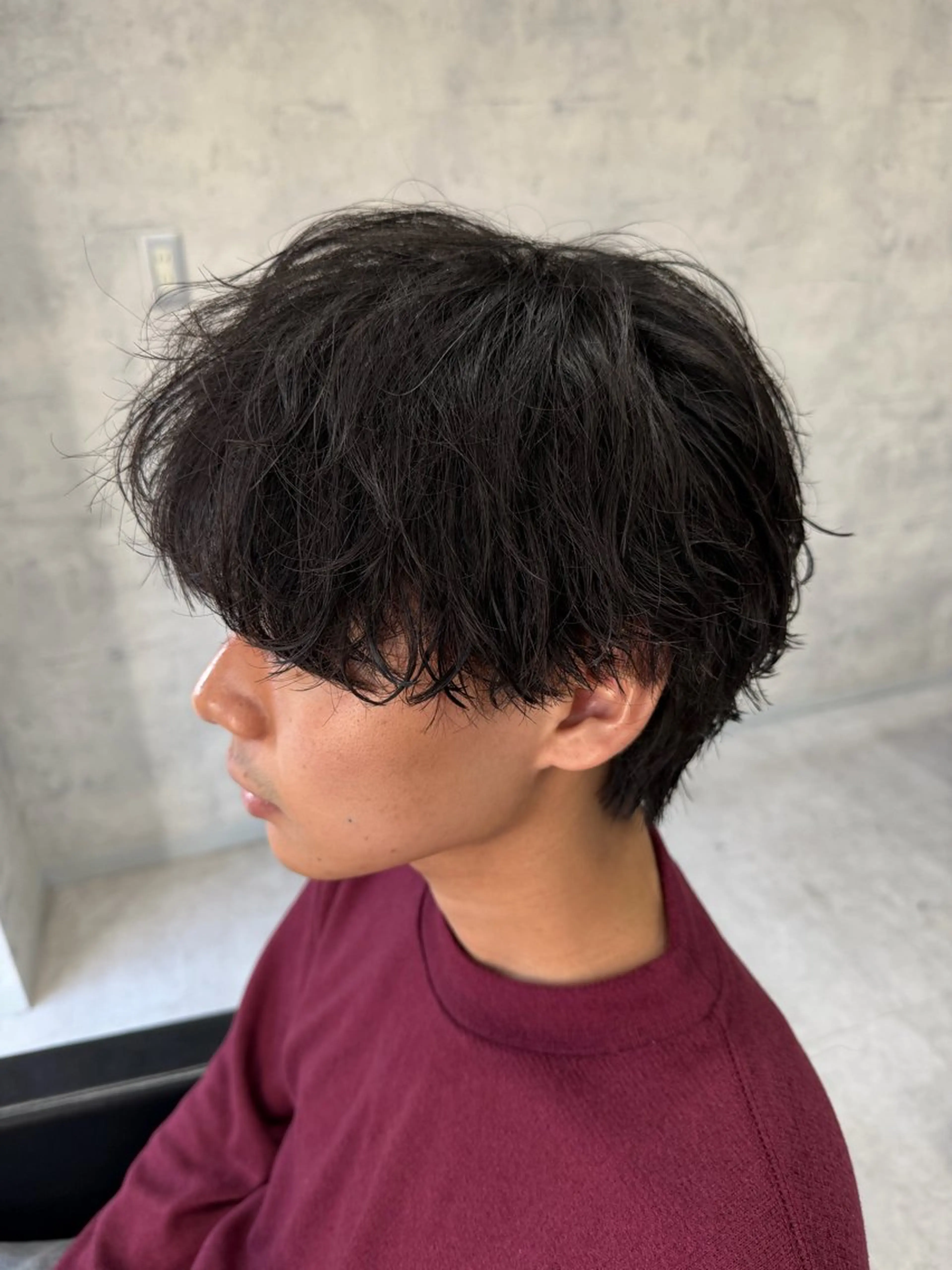 ショート パーマ メンズ メンズパーマ カット パーマ ユウ🪄 パーマ指名No1のヘアスタイル