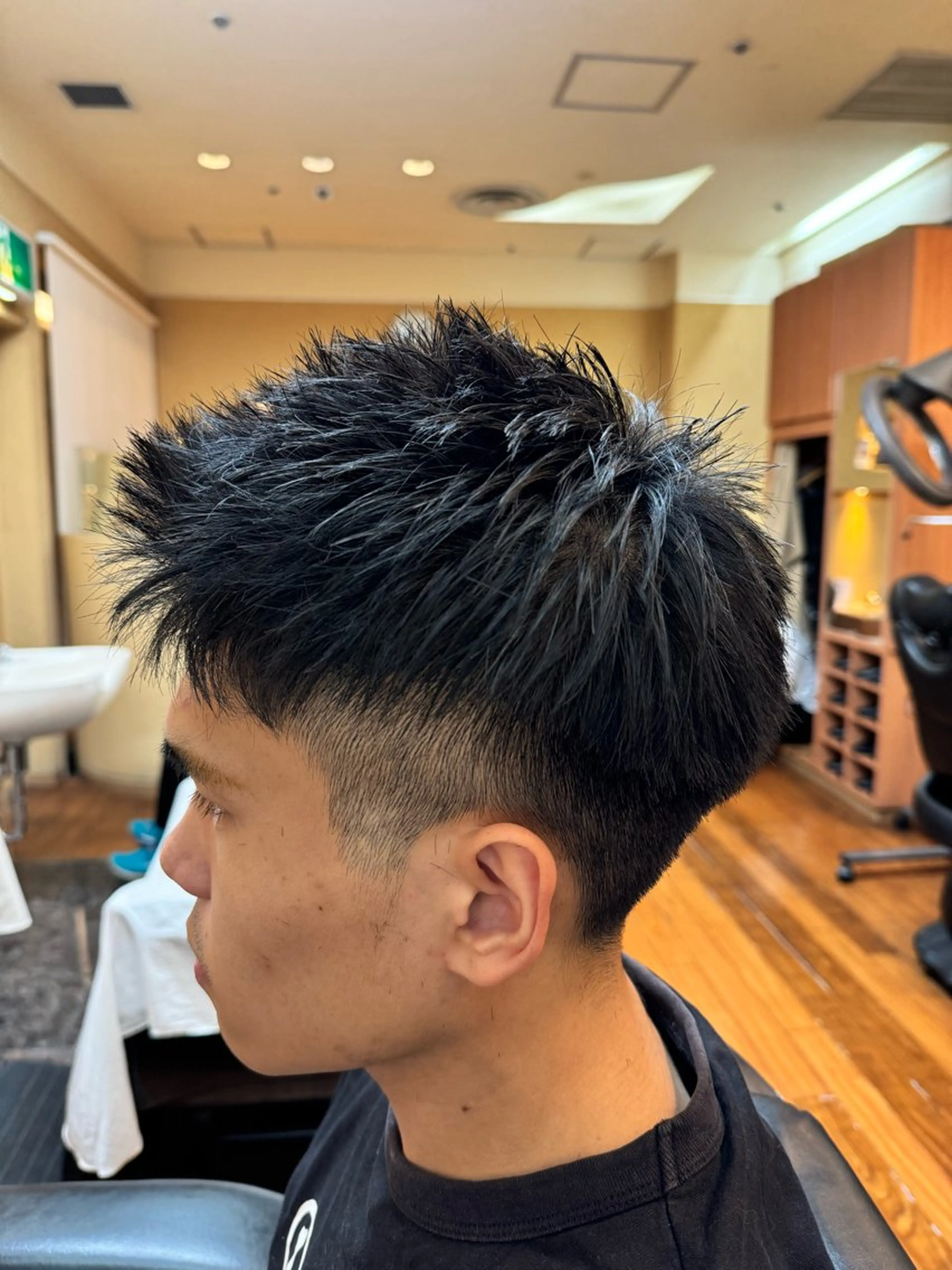 ショート メンズ Misaki Kuradomeのヘアスタイル