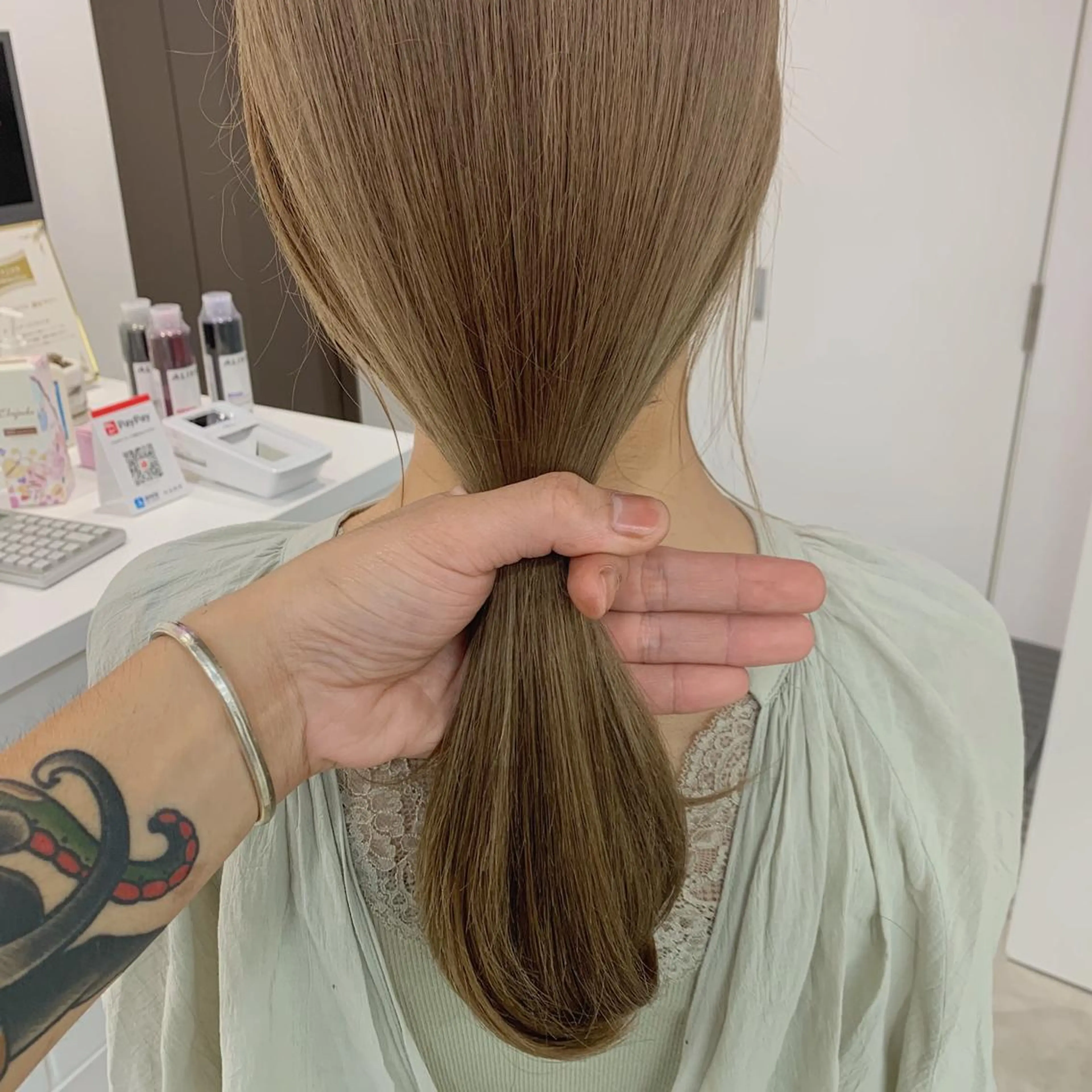 ミディアム 韓国風/髪質改善 赤み消し✨junkiのヘアスタイル