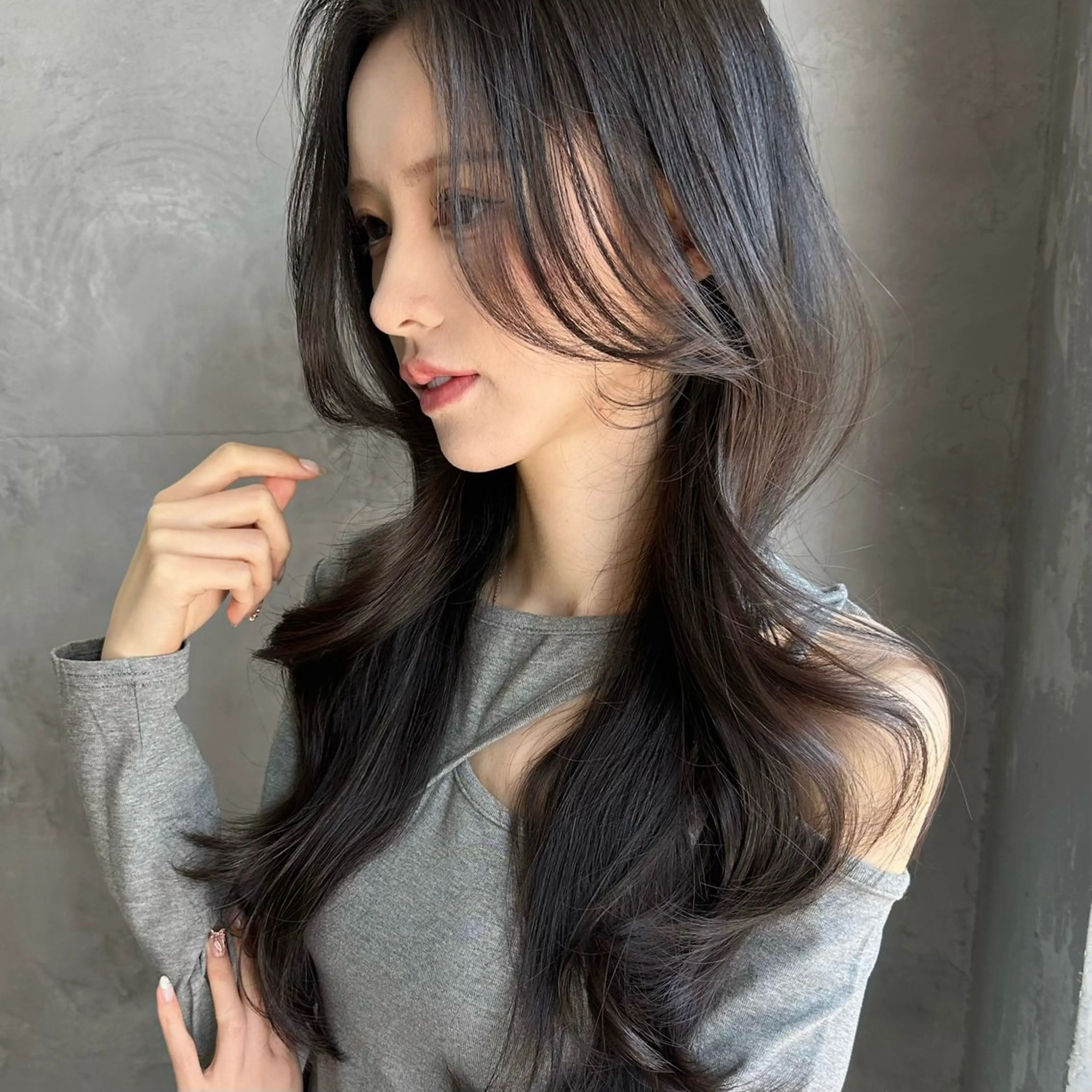 ロング カラー ヘアカラー 透明感×韓国ヘア /Reiのヘアスタイル