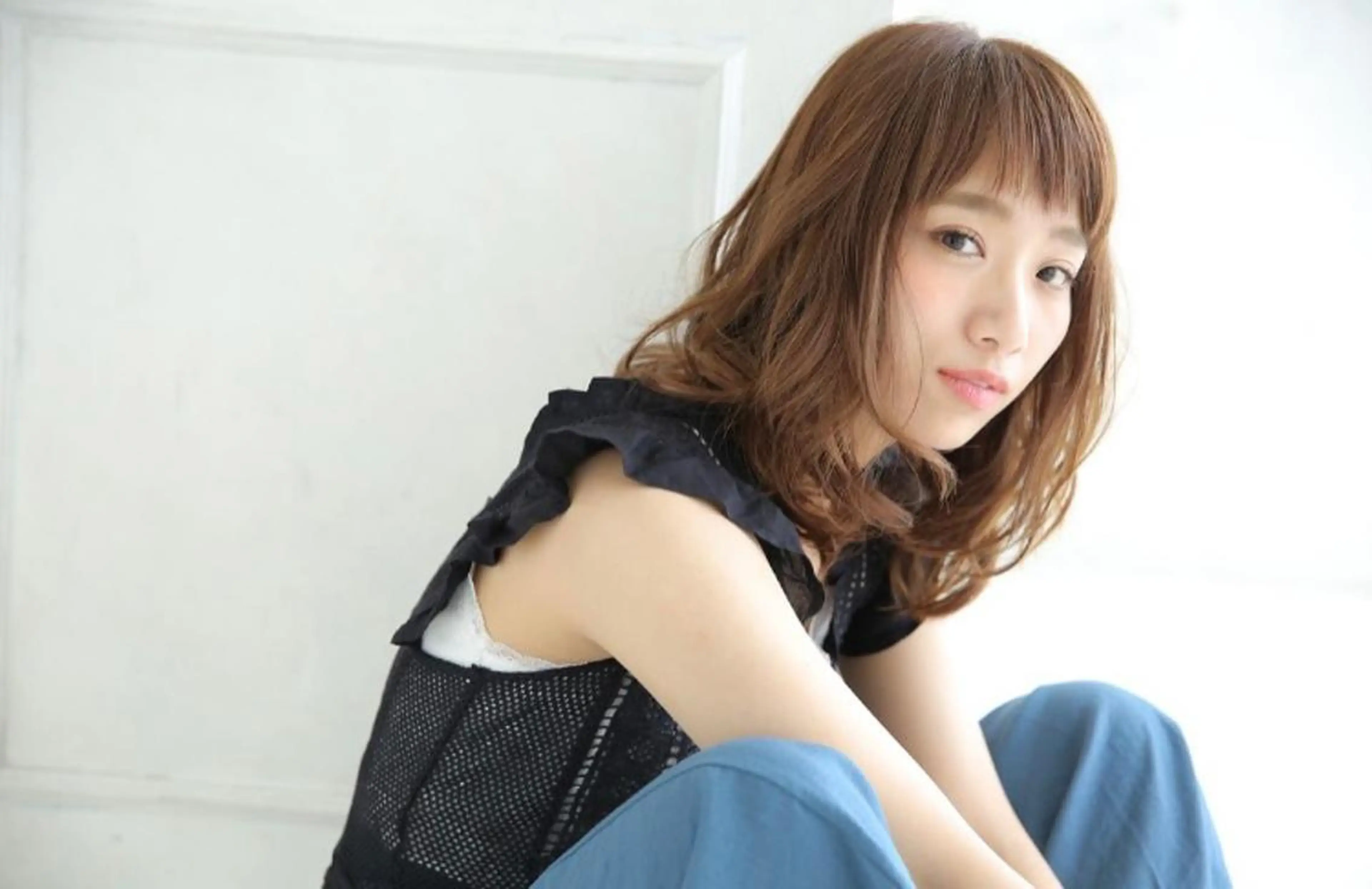 ヘアカラー トリートメント 大野 まゆのヘアスタイル