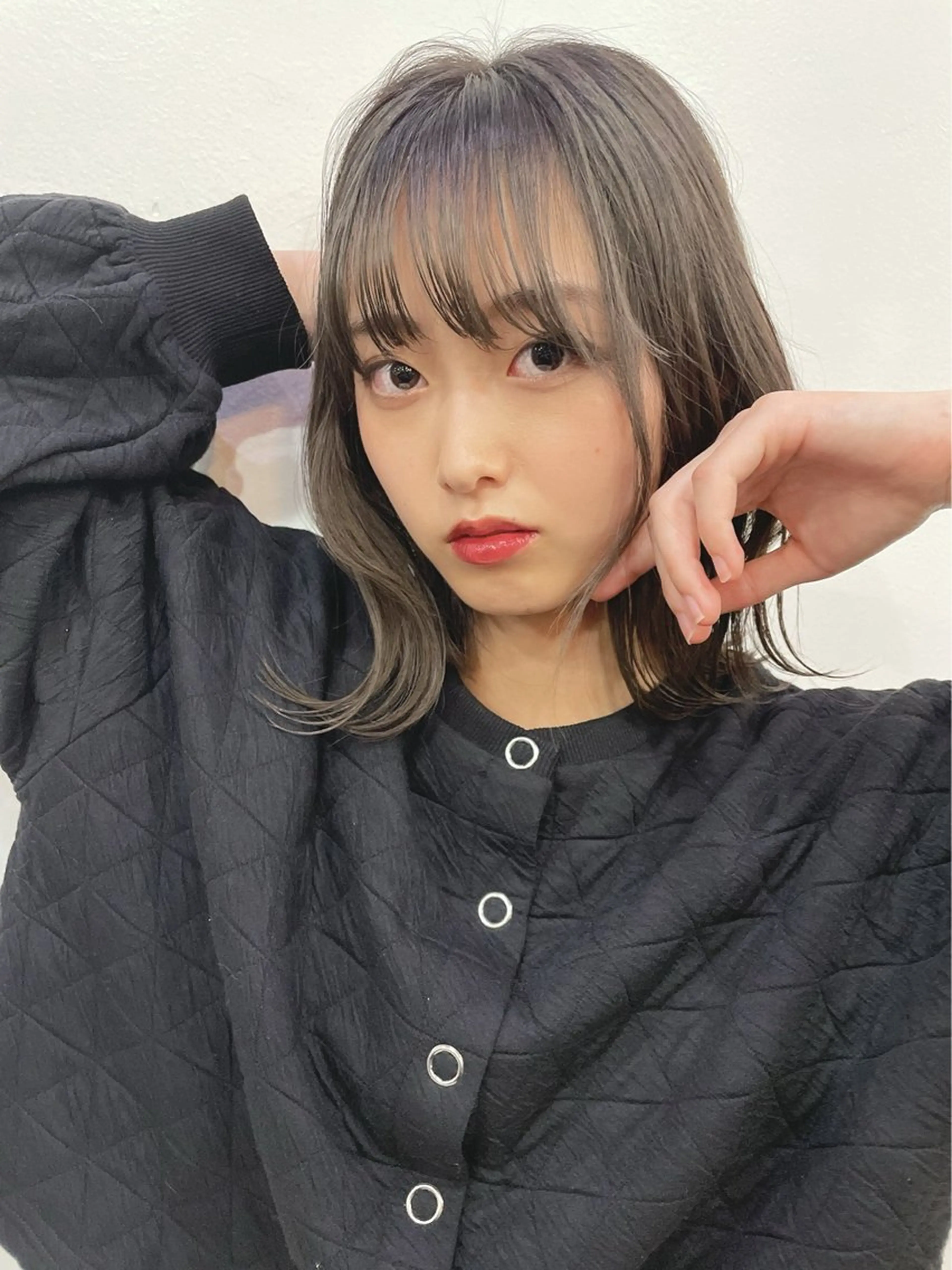 ミディアム 平田 一成のヘアスタイル