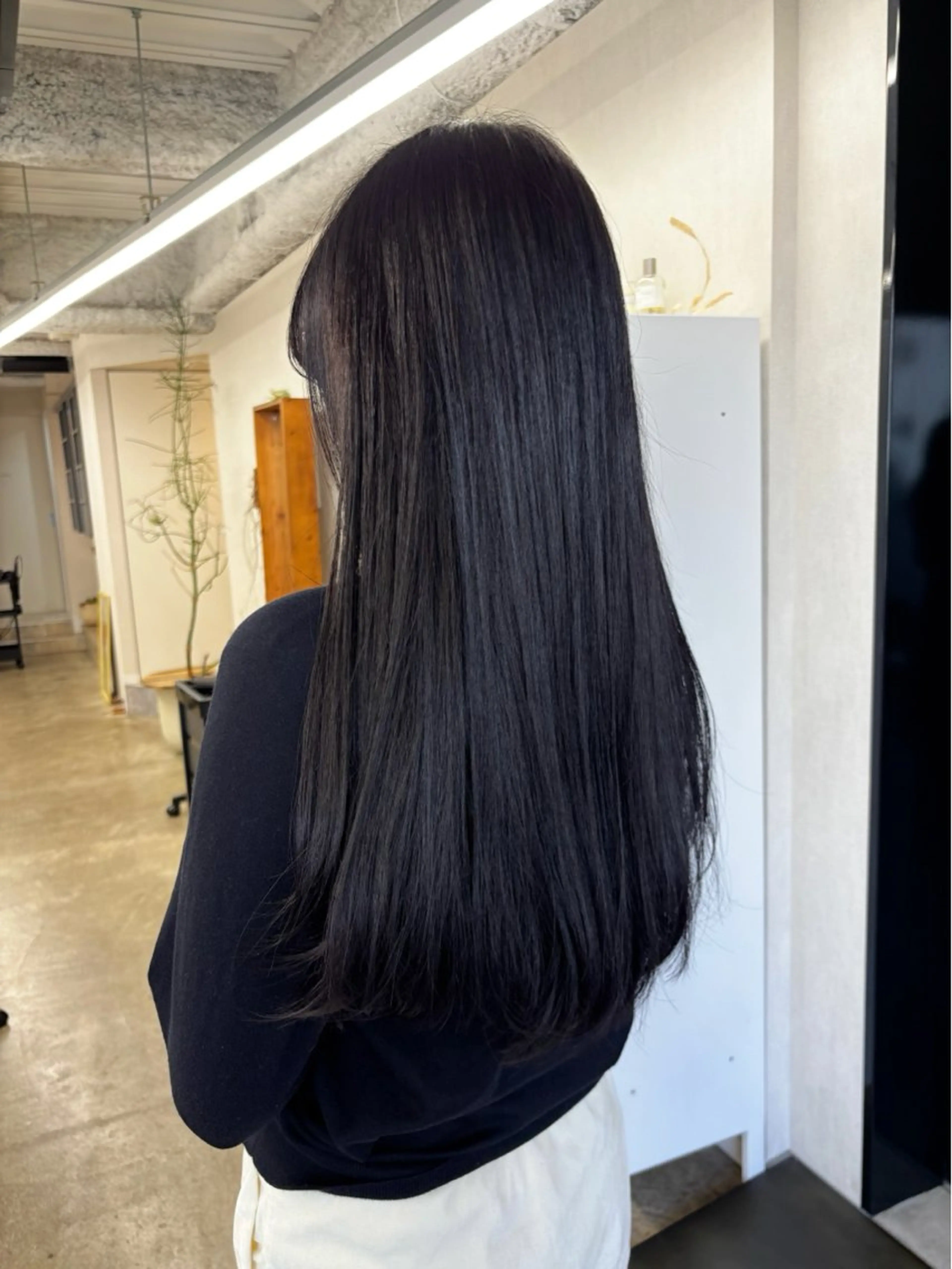 ロング カット ヘアカラー Kiji kannaのヘアスタイル