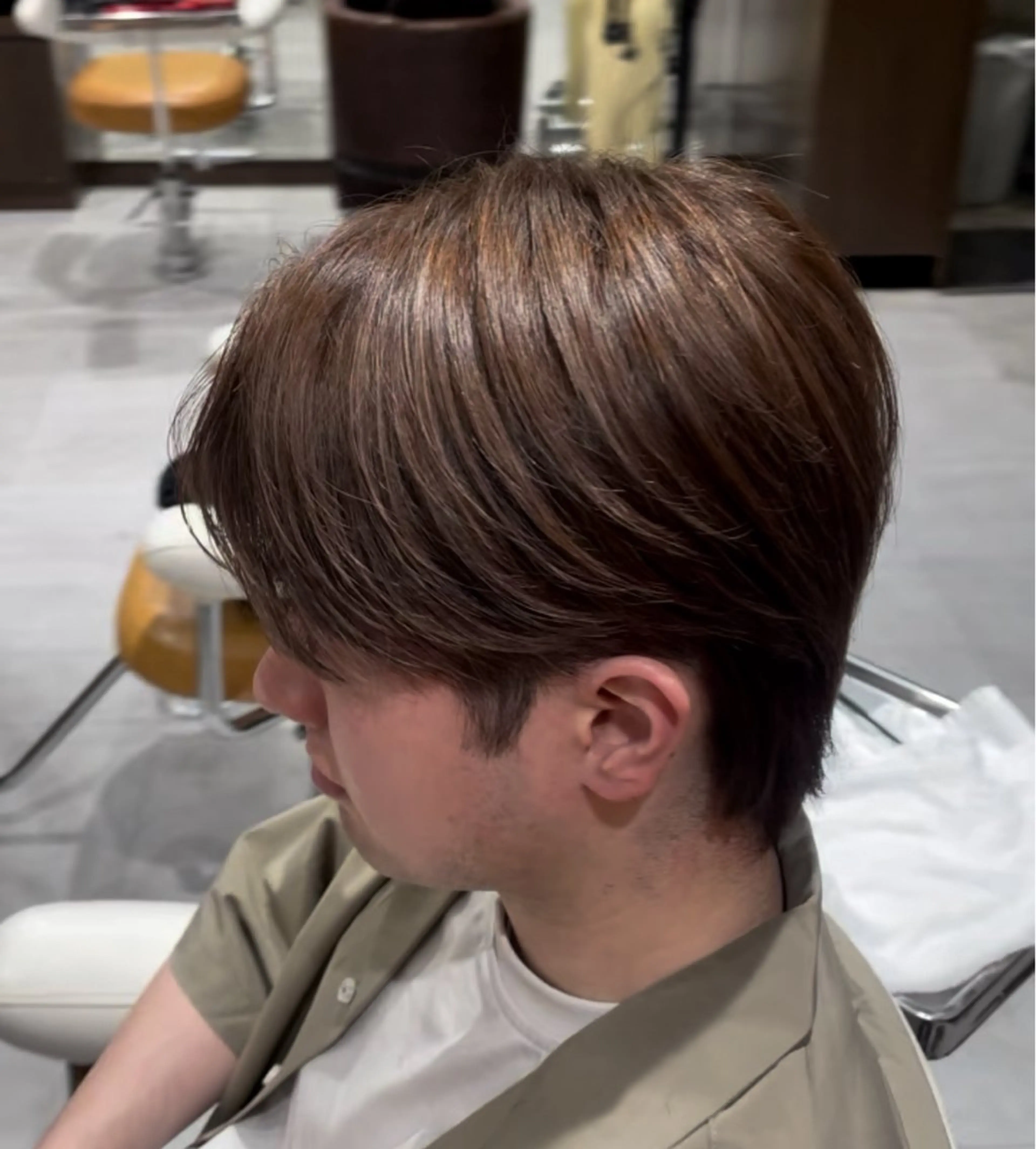 カラー メンズ 今田理来 メンズヘア✂︎のヘアスタイル