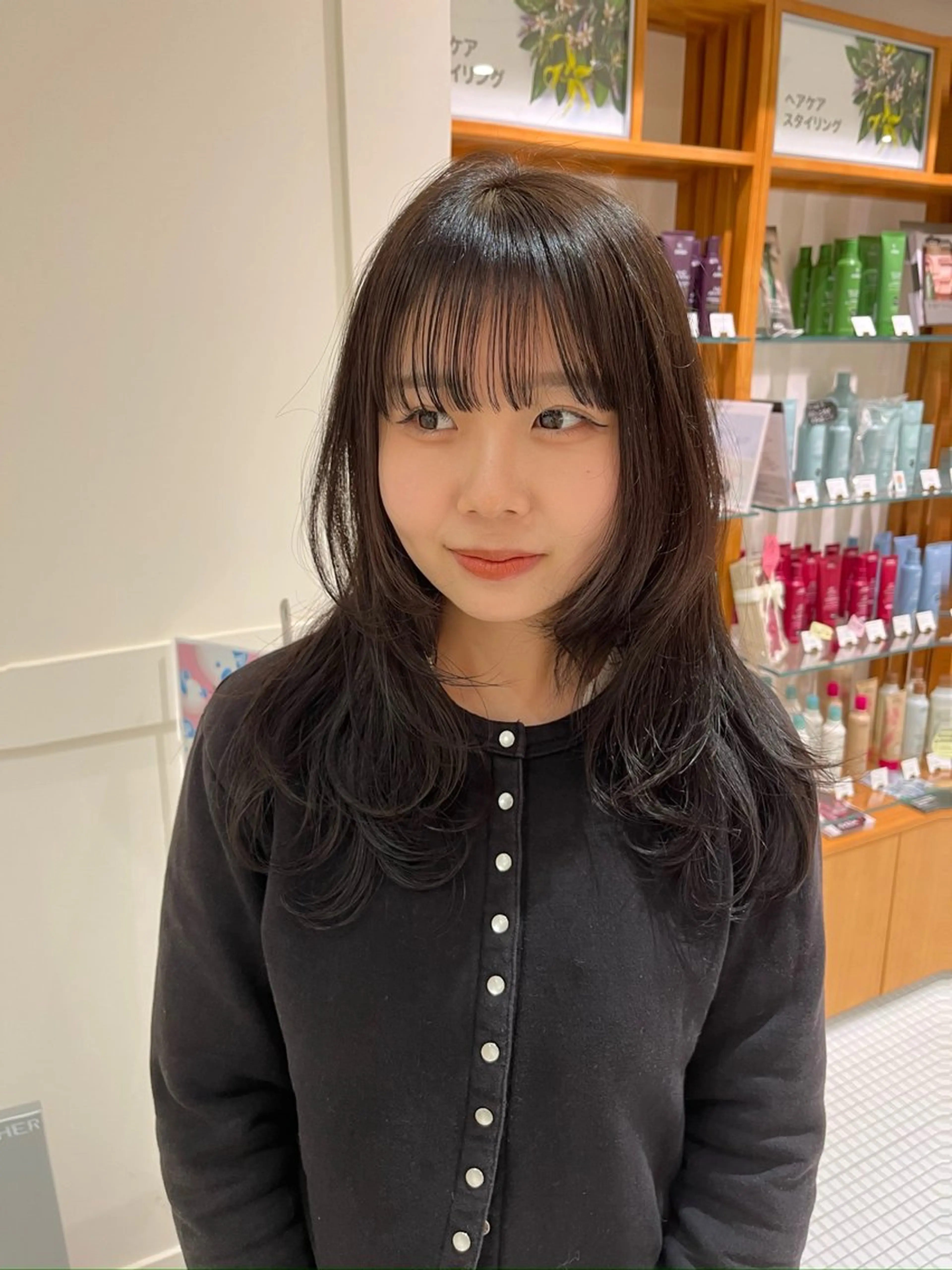 ロング 門田 楓香のヘアスタイル