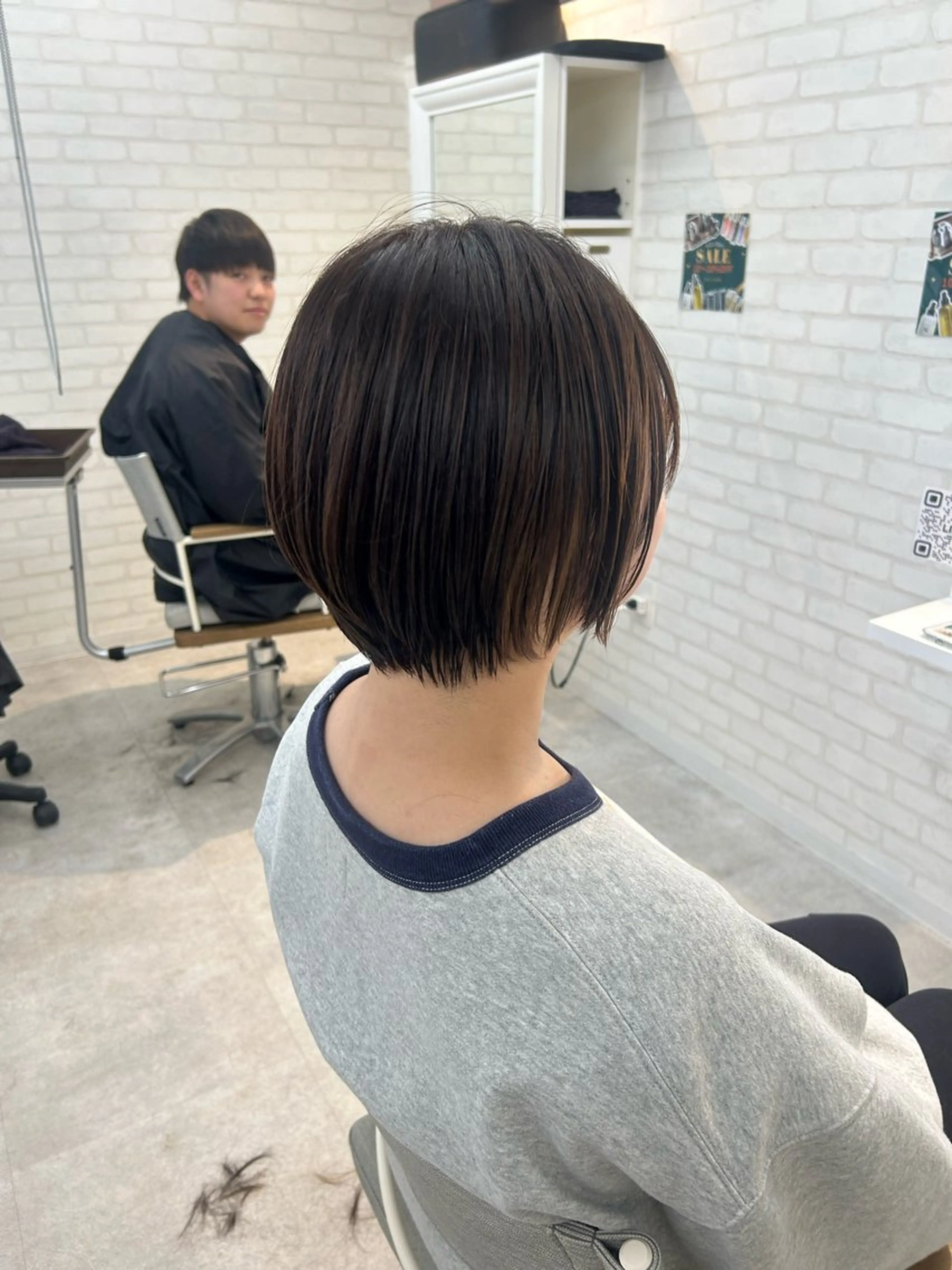ショート 滝口 茉奈実のヘアスタイル
