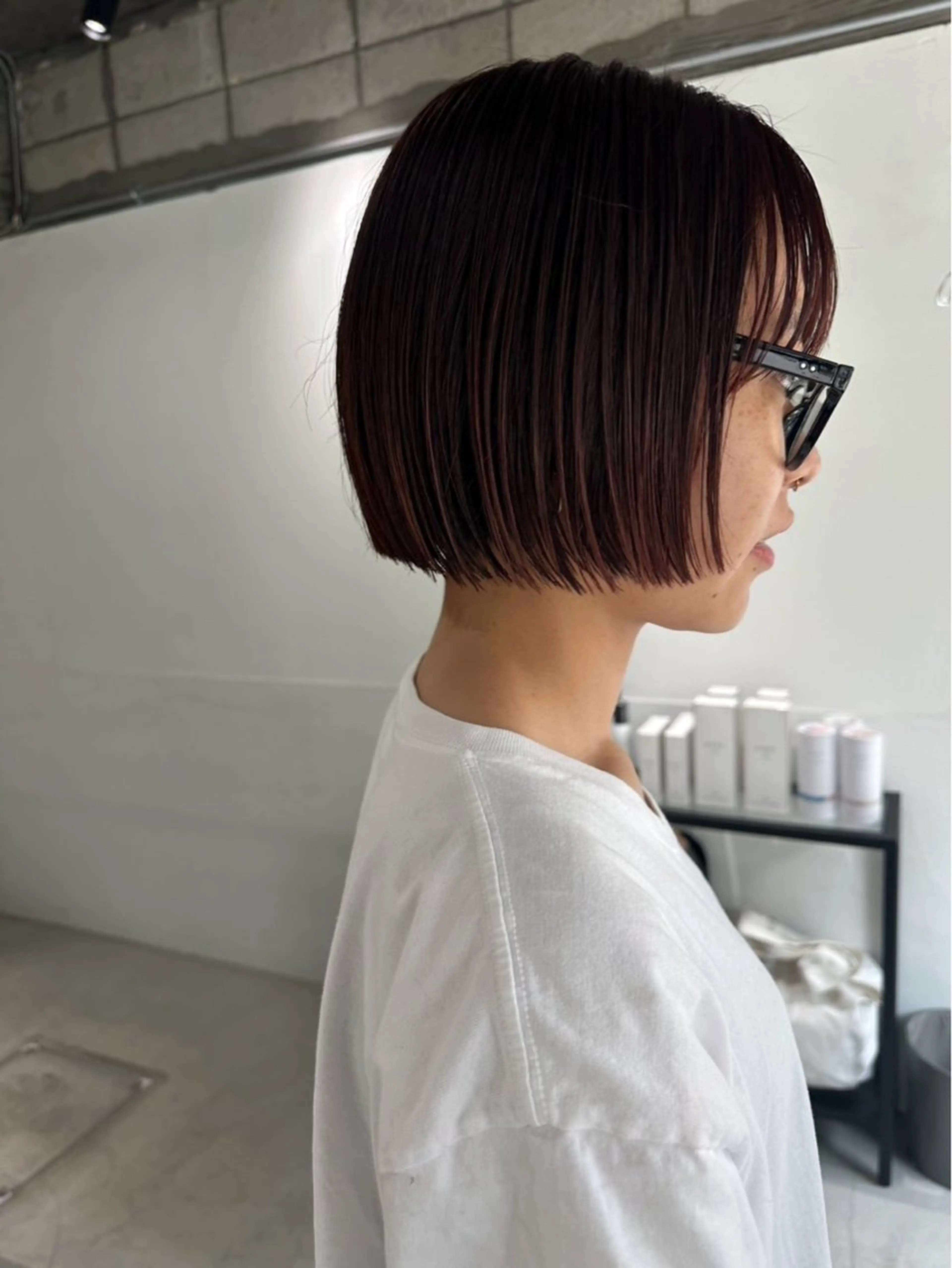 ショート 湯田 修永のヘアスタイル